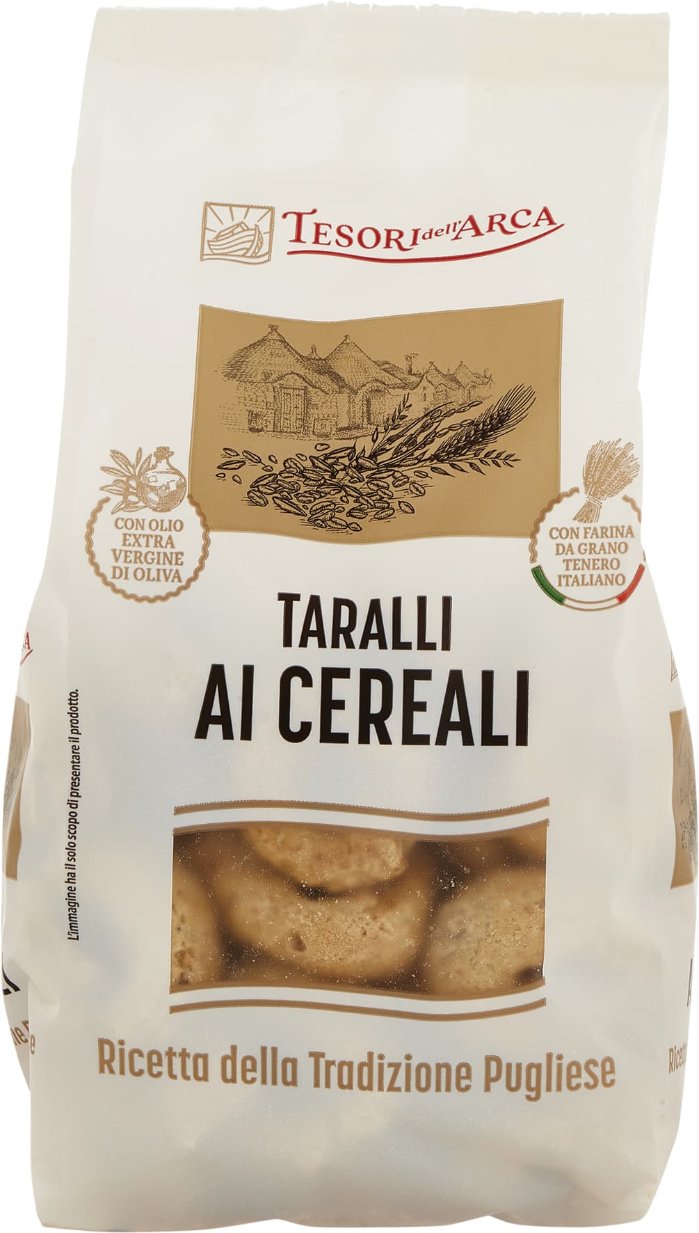 TESORI DELL'ARCA Taralli ai Cereali 250 g – immagine 1