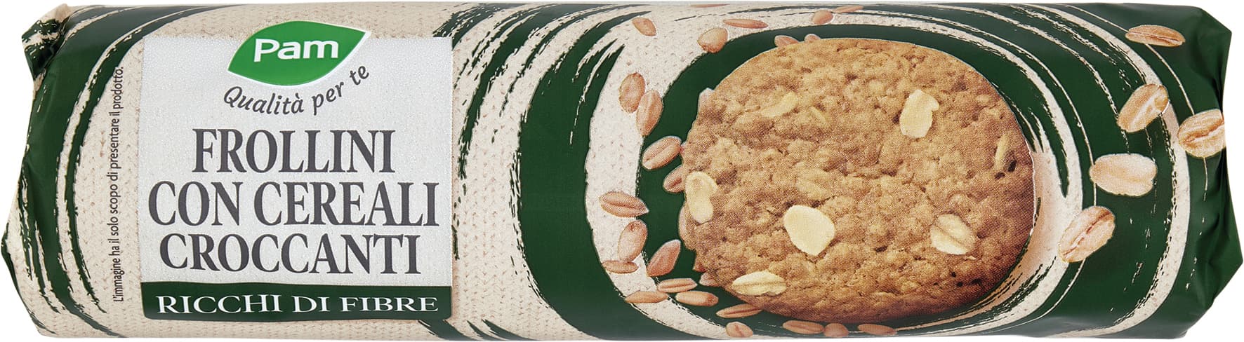 PAM Qualità per te Frollini con Cereali Croccanti 250 g – immagine 1