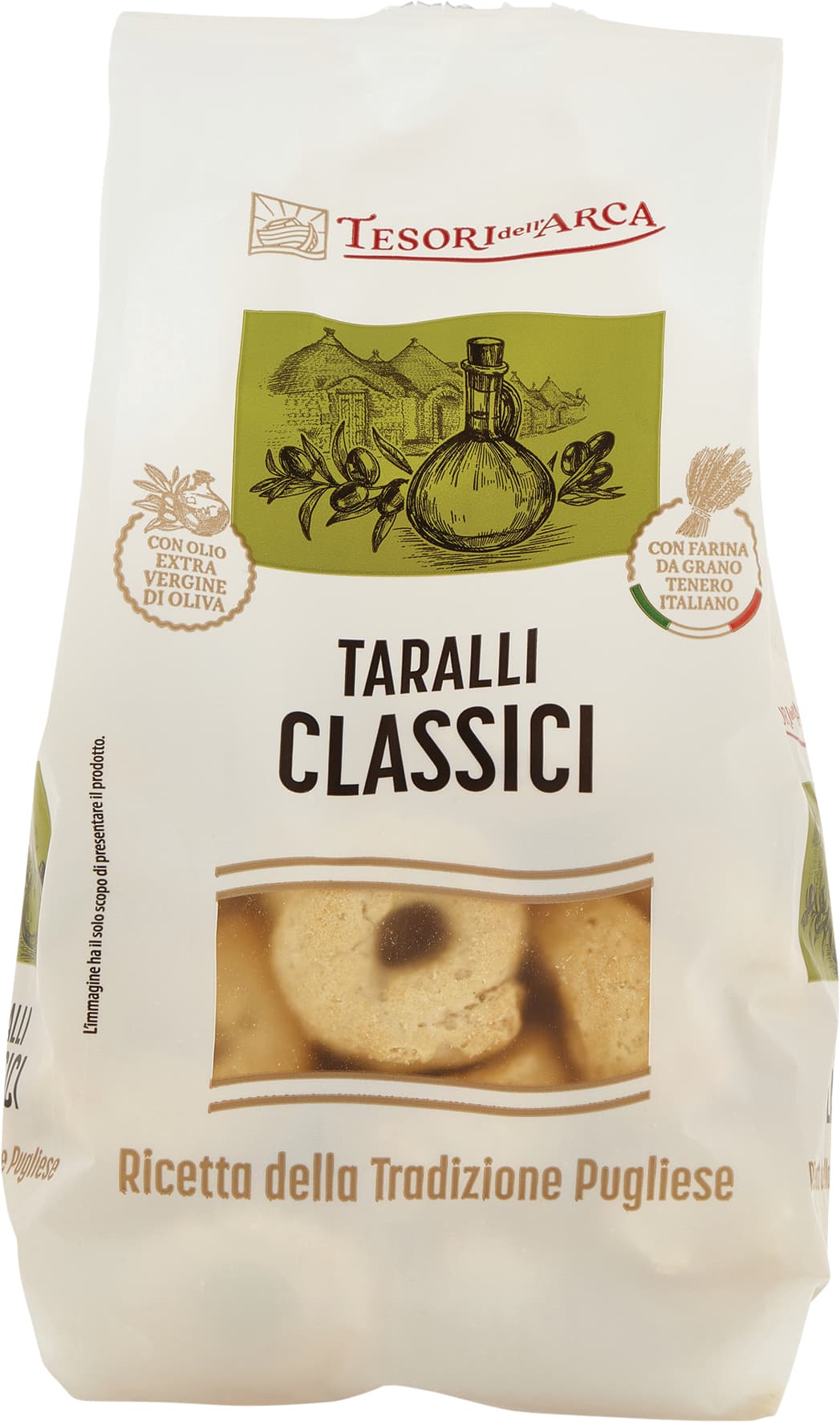 TESORI DELL'ARCA Taralli Classici 250 g – immagine 1