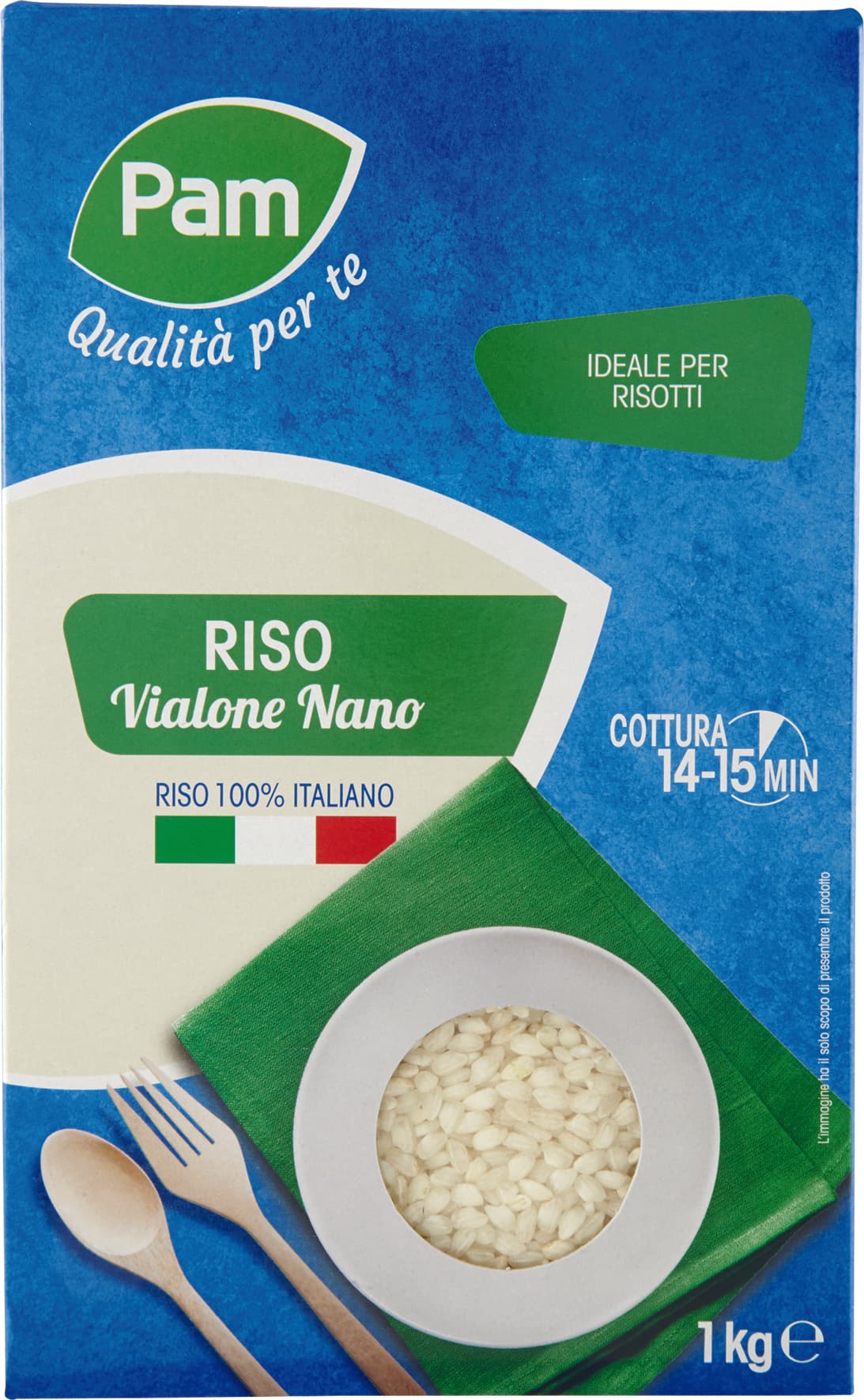 PAM Qualità per te Riso Vialone Nano 1 kg – immagine 1