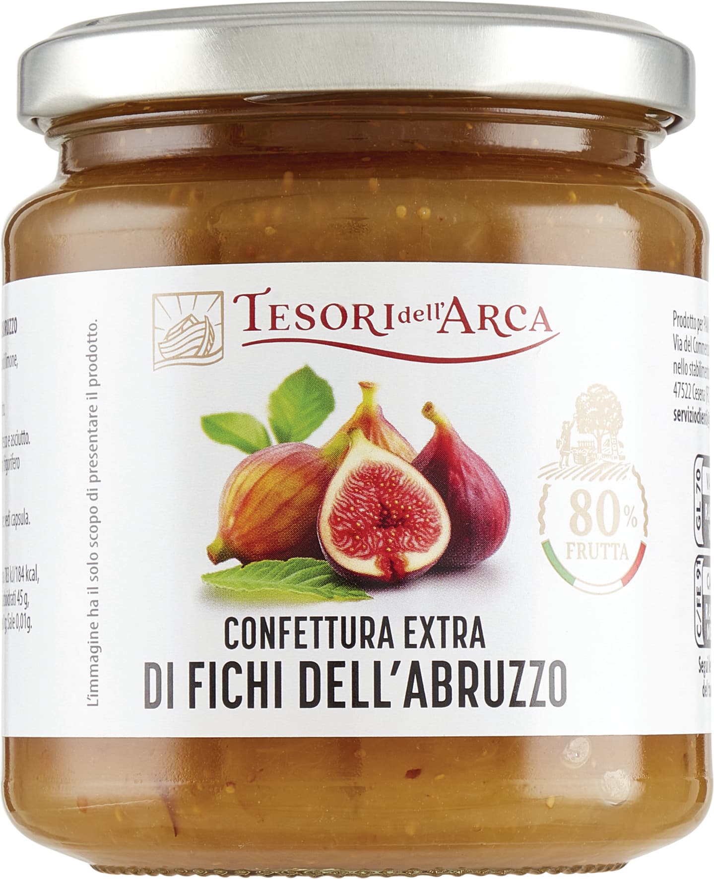 TESORI DELL'ARCA Confettura Extra di Fichi dell'Abruzzo 340 g – immagine 1