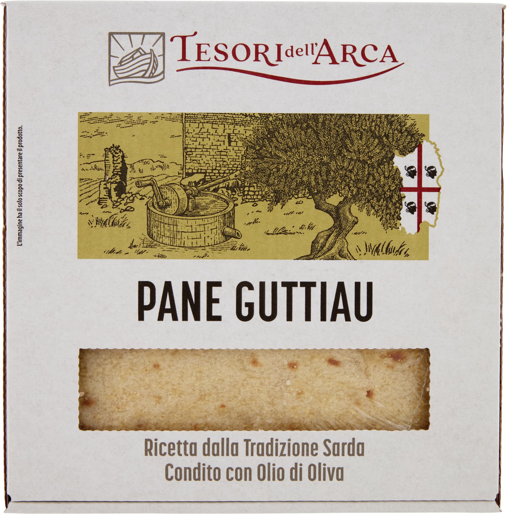 TESORI DELL'ARCA Pane Guttiau 250 g – immagine 1