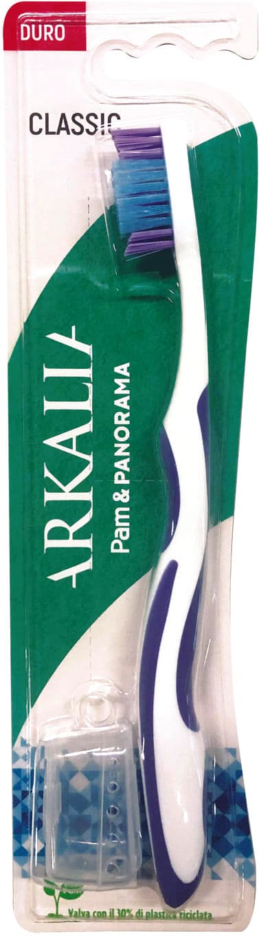 Spazzolino classic setole dure con copritestina ARKALIA 1 pezzo – immagine 1