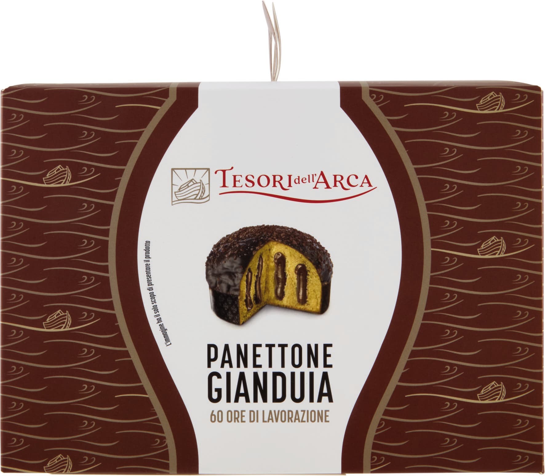 TESORI DELL'ARCA Panettone Gianduia 850 g – immagine 1