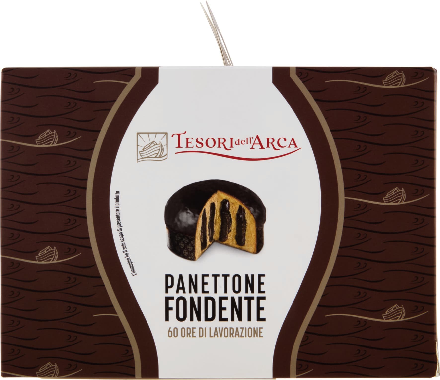 TESORI DELL'ARCA Panettone Fondente 850 g – immagine 1
