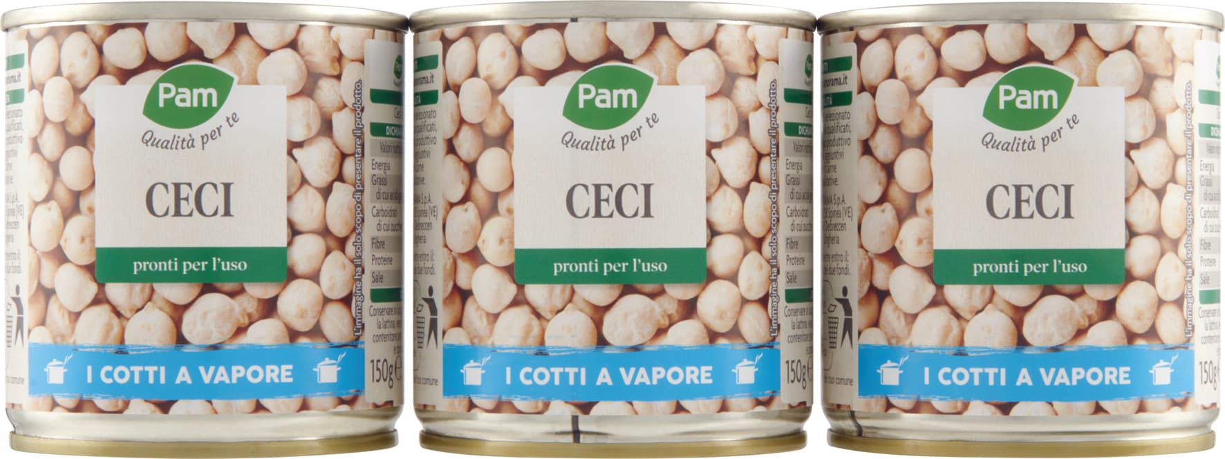 PAM panorama ceci 150g x 3 – immagine 1