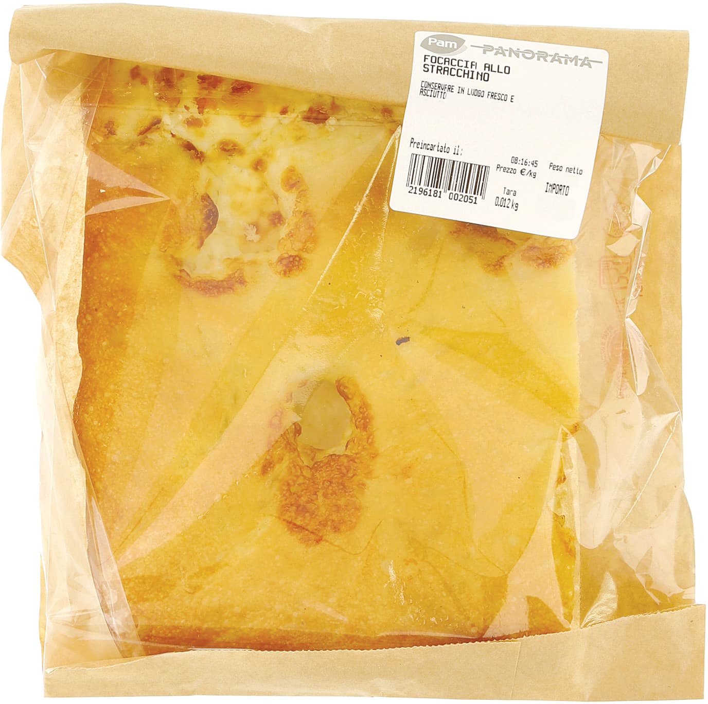 Focaccia stracchino – immagine 1