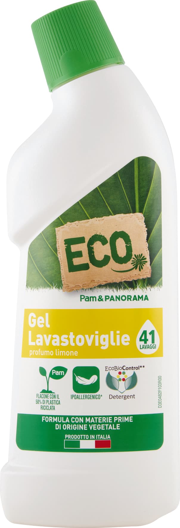 ECO Gel Lavastoviglie profumo limone 750 ml – immagine 1