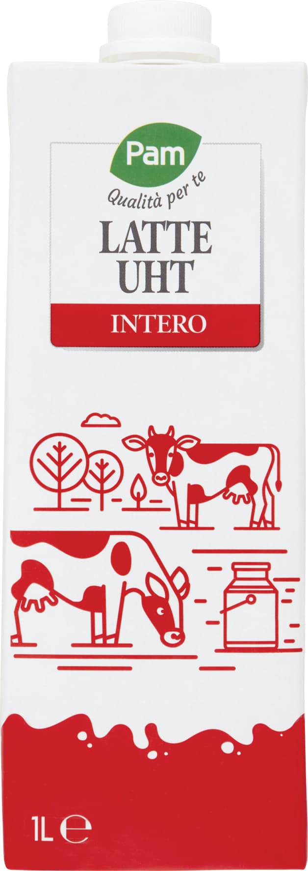 PAM Qualità per te Latte UHT Intero 1 L – immagine 1