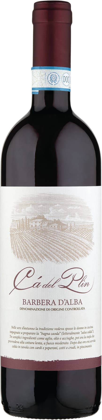 Cà del Plin Barbera d'Alba DOC 75 cl – immagine 1