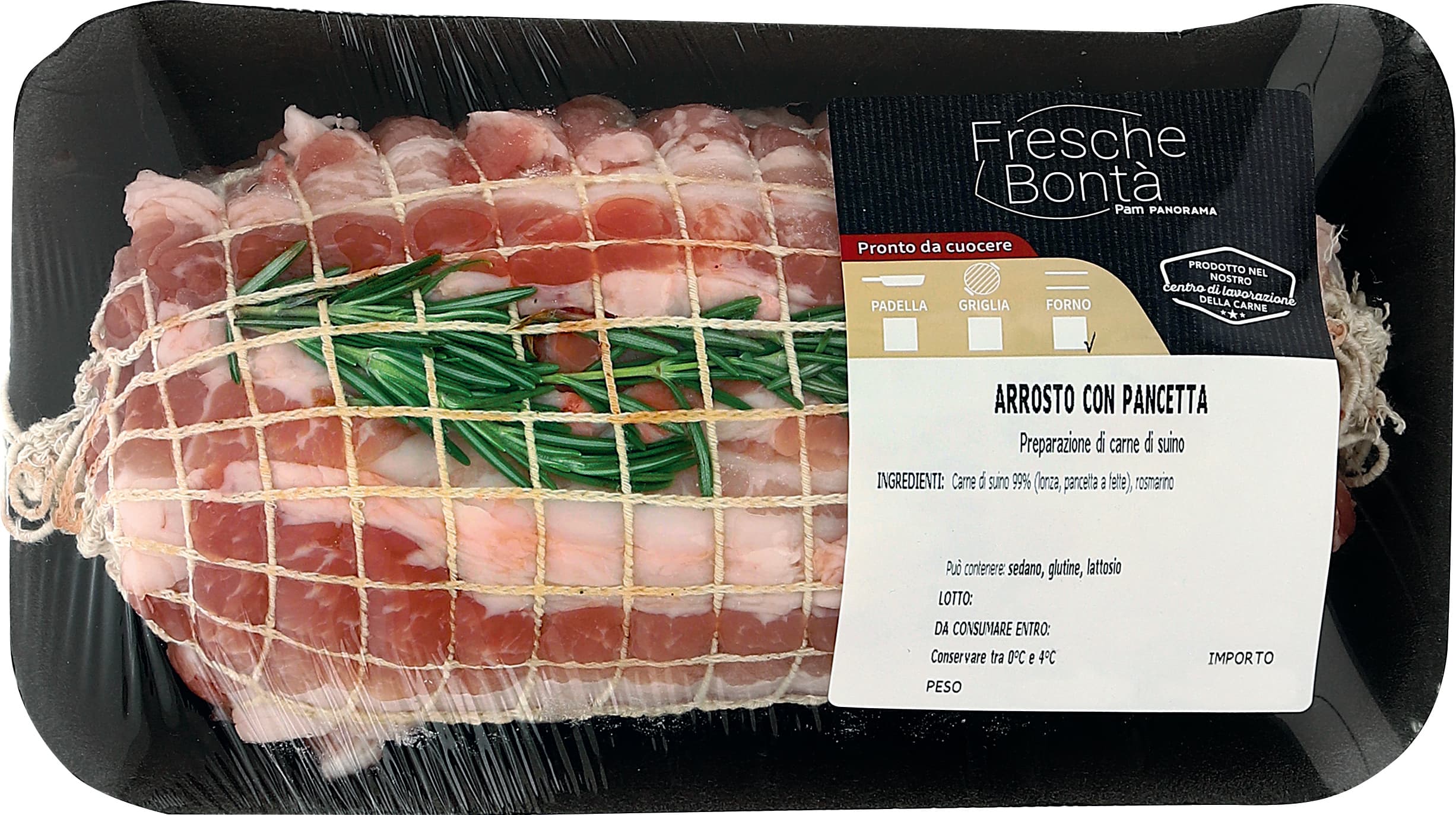 Arrosto di suino con pancetta – immagine 1