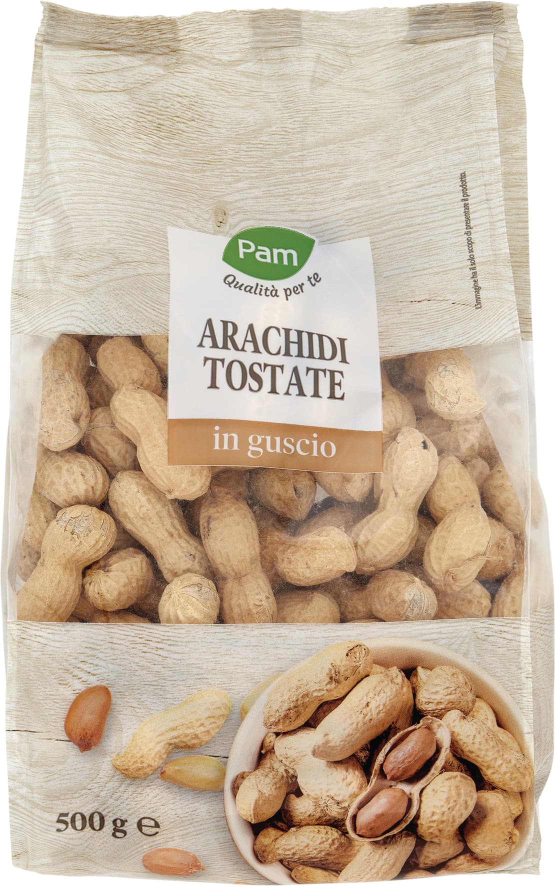PAM Qualità per te Arachidi Tostate 500 g – immagine 1