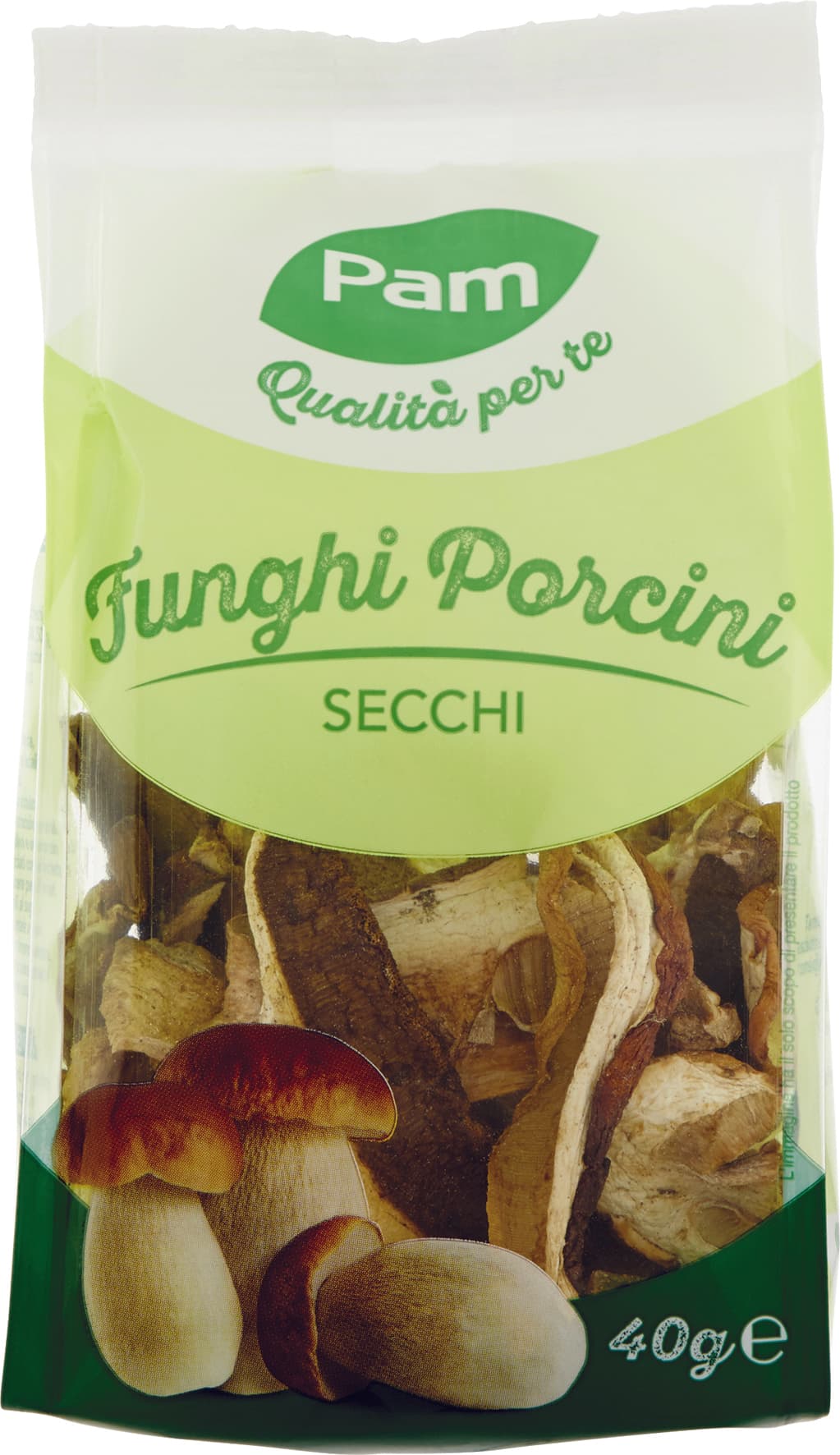 PAM Qualità per te Funghi Porcini Secchi 40 g – immagine 1