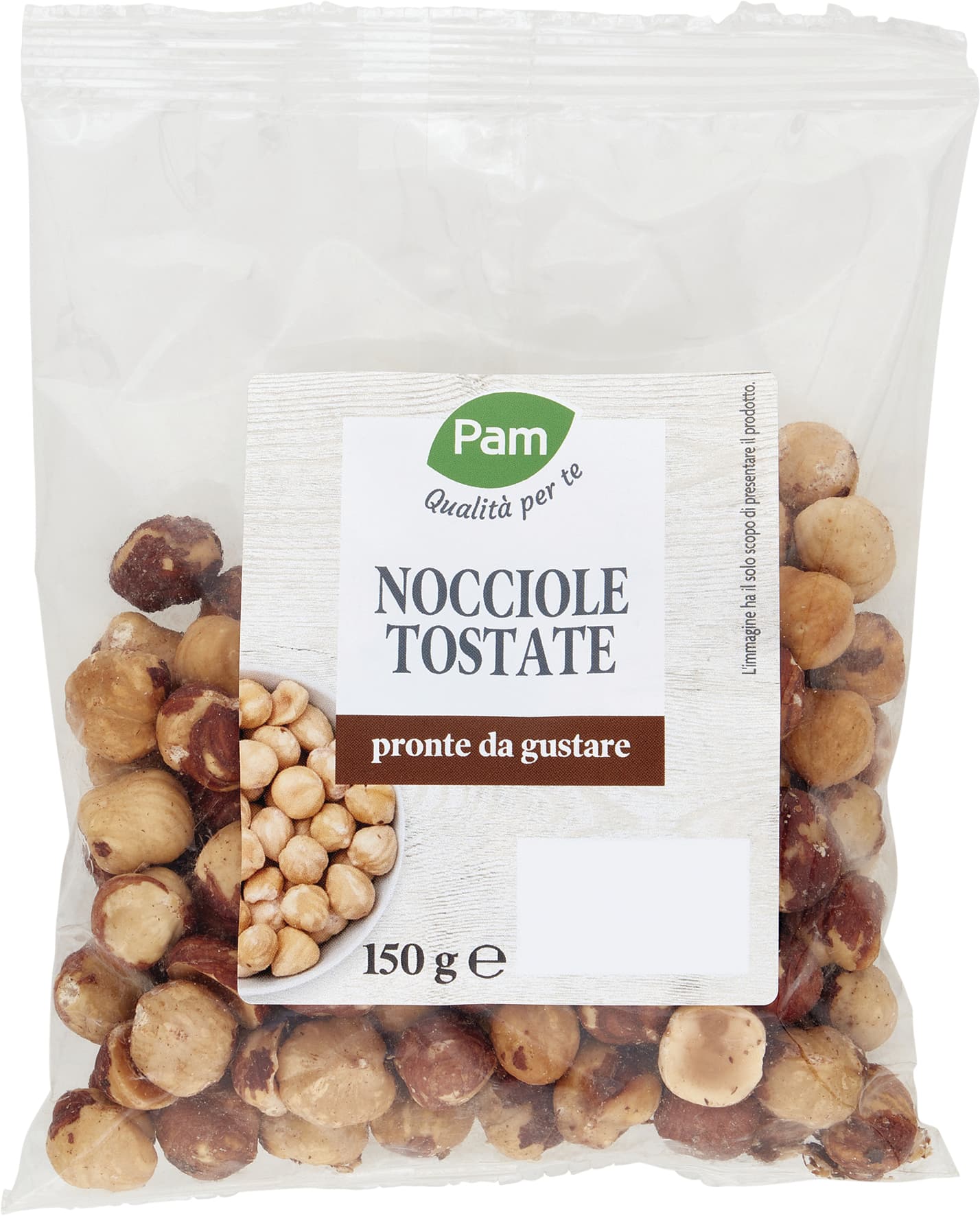 PAM Qualità per te Nocciole Tostate 150 g – immagine 1