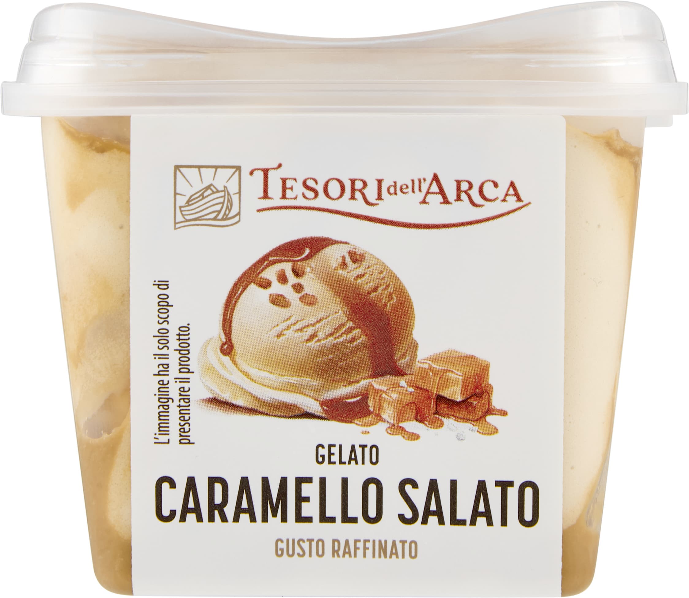 TESORI DELL'ARCA Gelato Caramello Salato 80 g – immagine 1