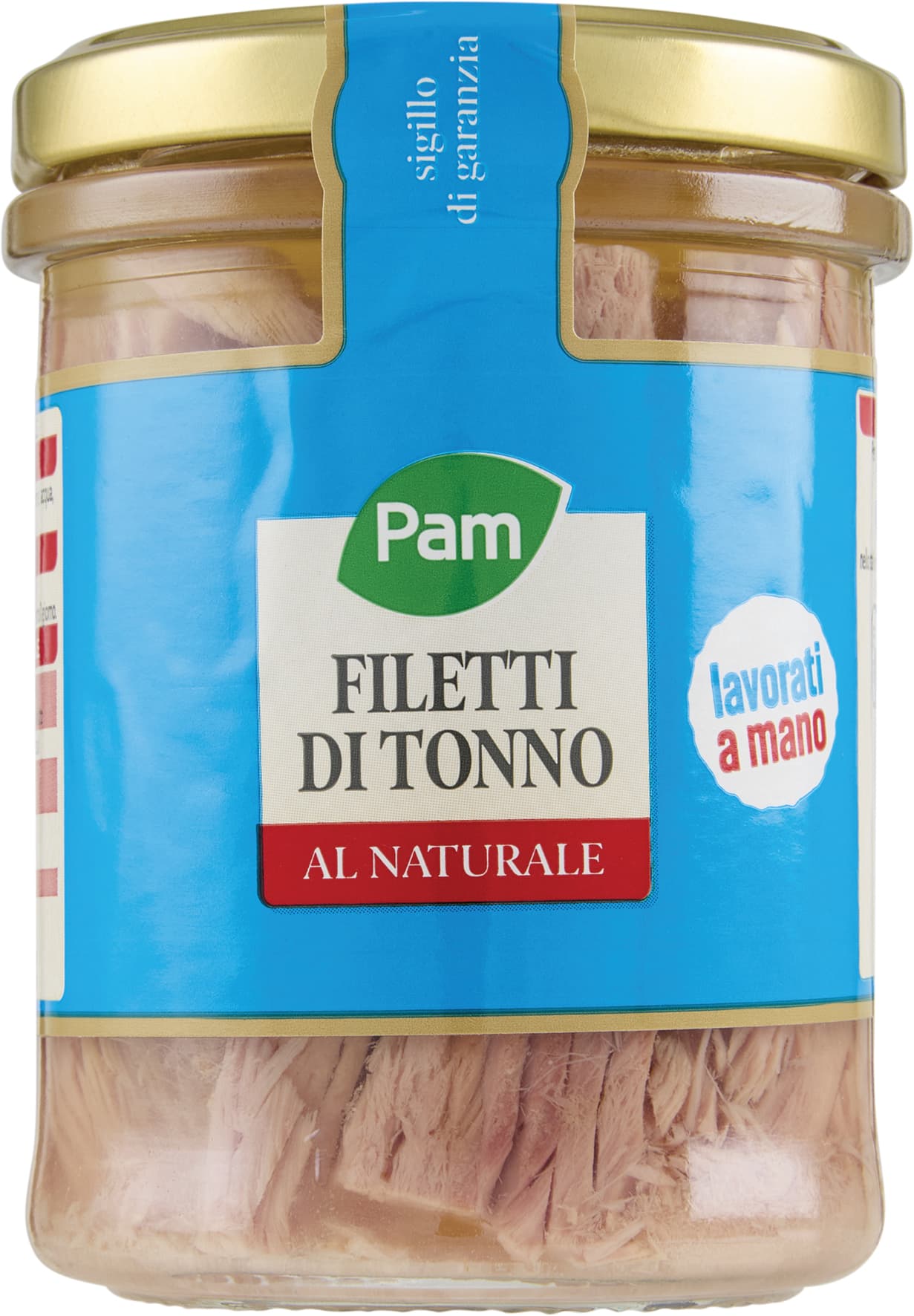 PAM Filetti di Tonno al Naturale 180 g – immagine 1