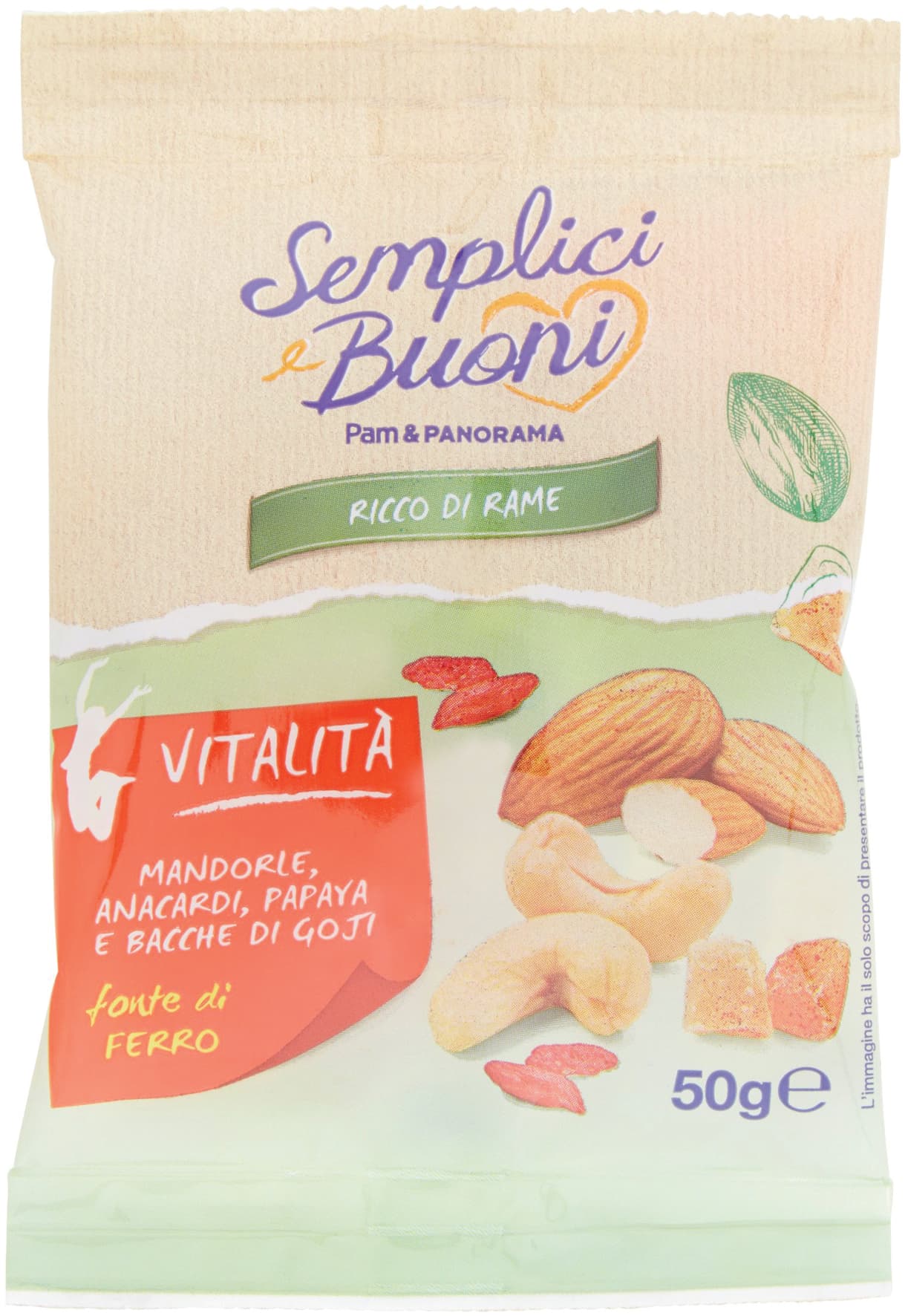 SEMPLICI E BUONI Ricco di Rame Vitalità 50 g – immagine 1