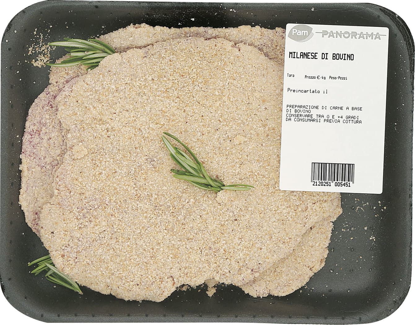 Milanese di bovino – immagine 1