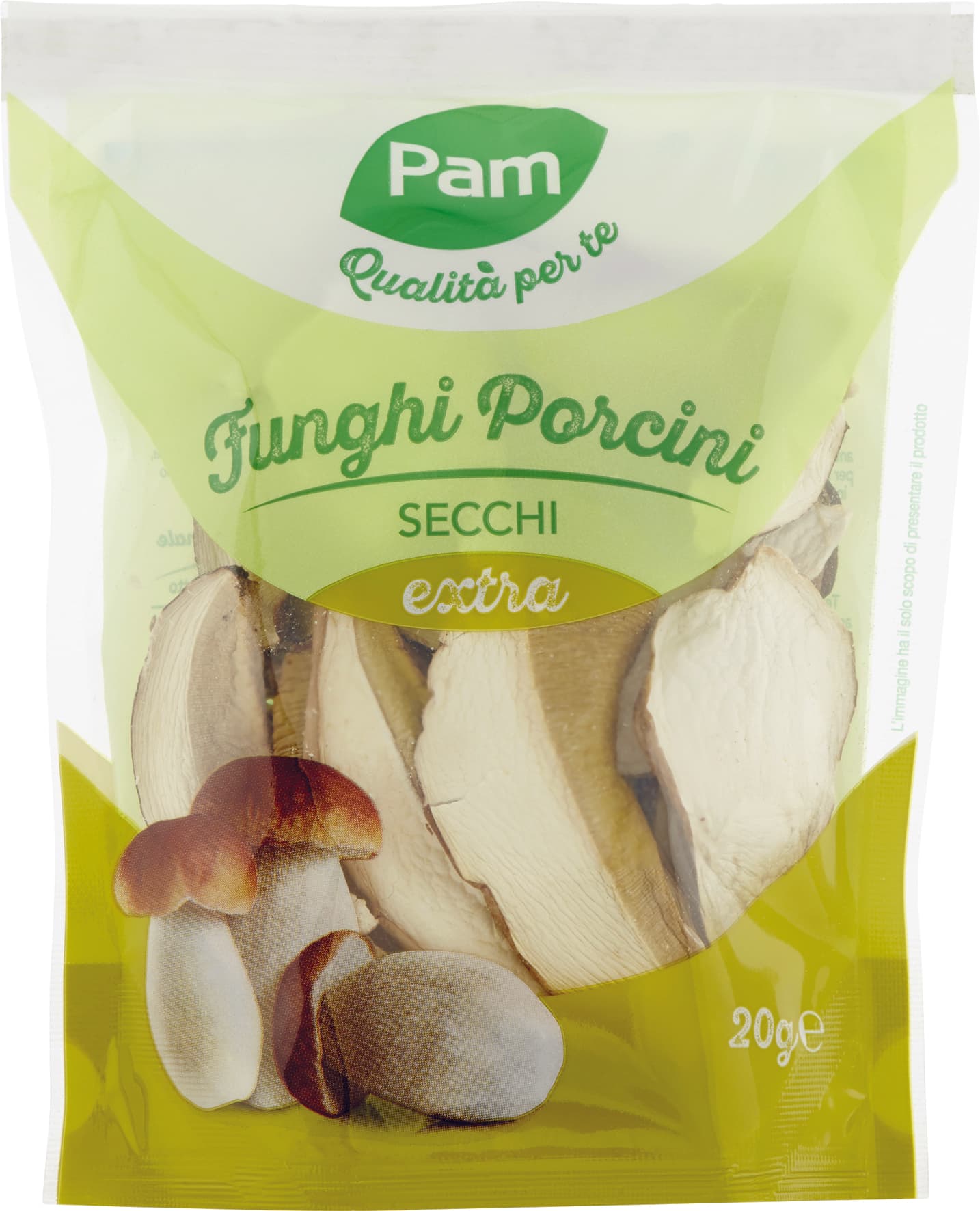 PAM Qualità per te Funghi Porcini Secchi extra 20 g – immagine 1