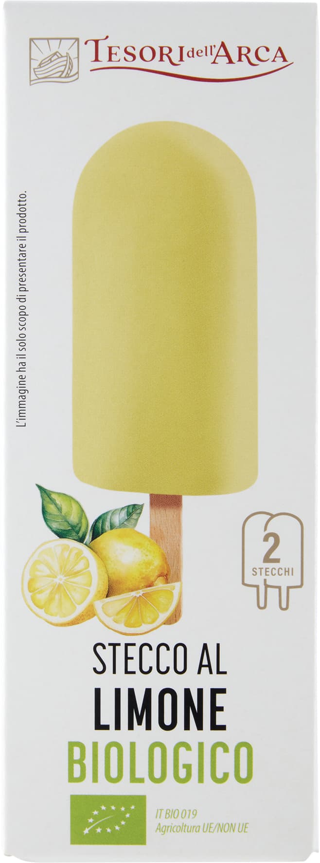 TESORI DELL'ARCA Stecco al Limone Biologico 2 x 70 g – immagine 1