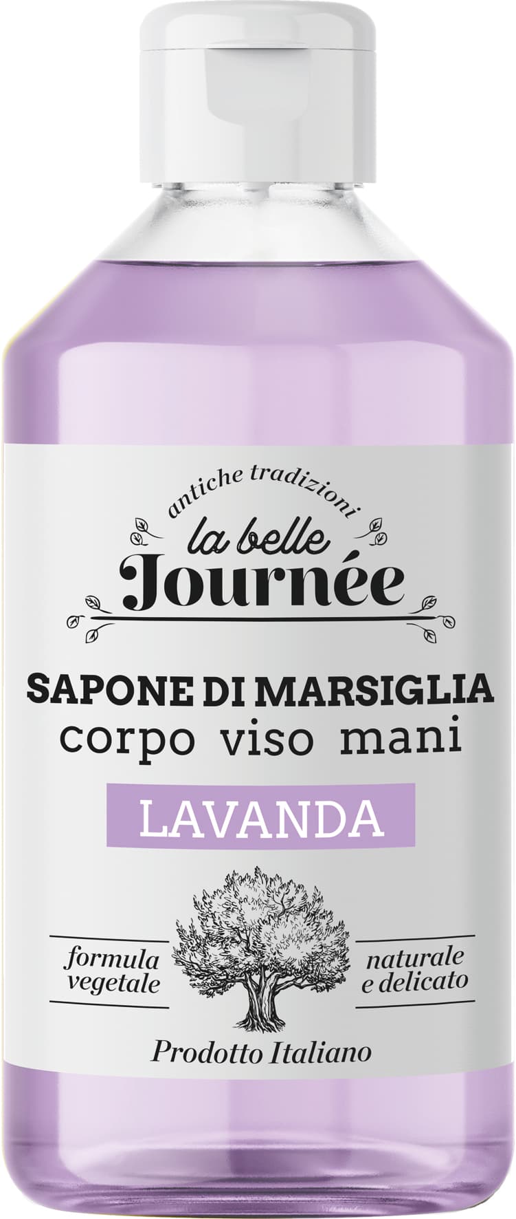 Bagnoschiuma marsiglia & lavanda 500ml – immagine 1