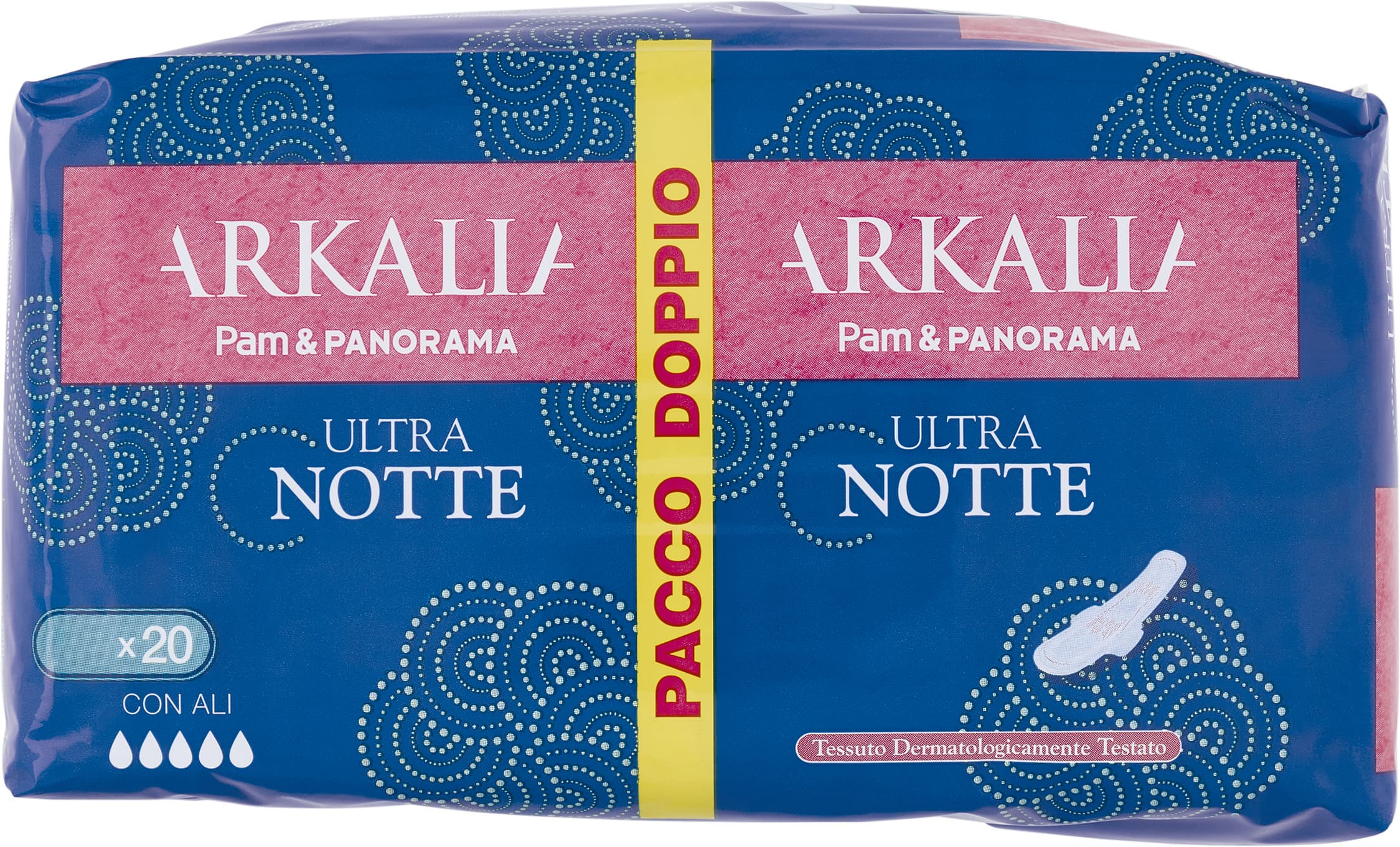 ARKALIA Assorbenti Ultra Notte con Ali 20 pz – immagine 1