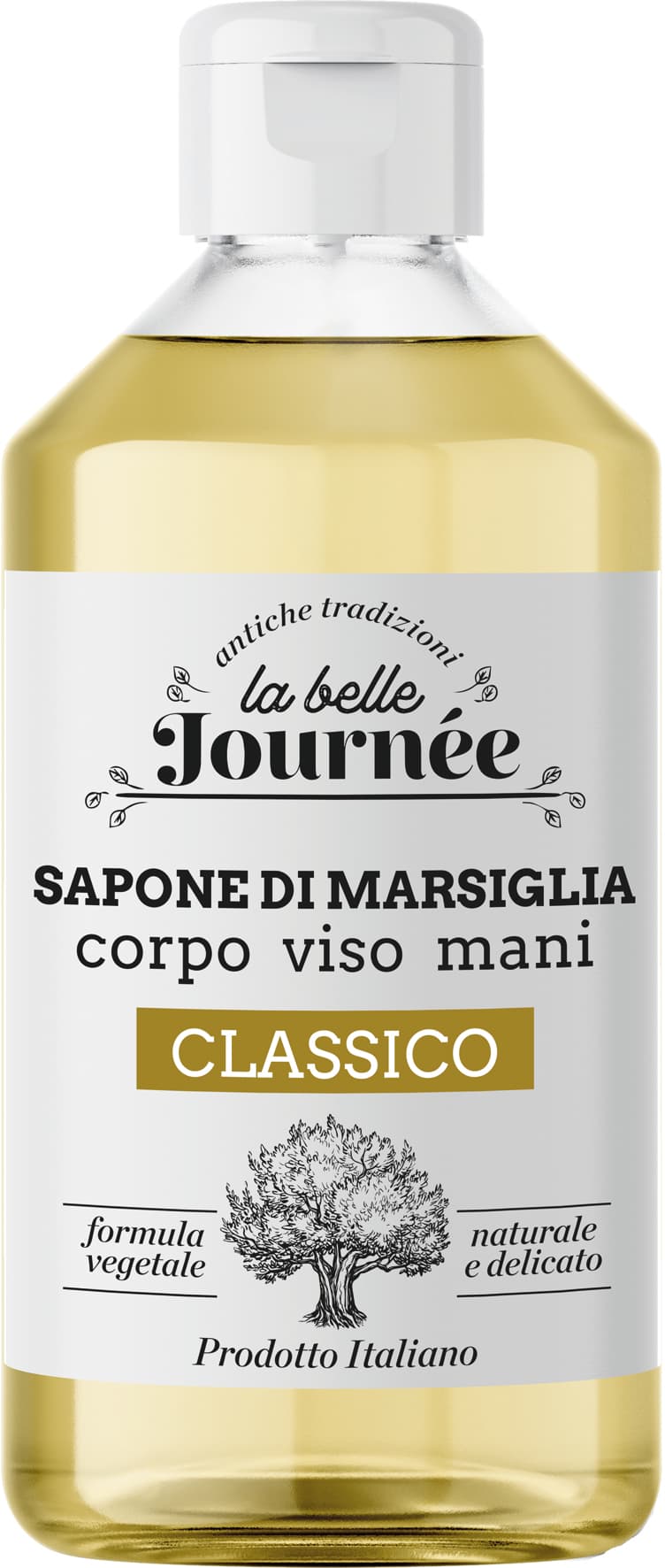Bagnoschiuma marsiglia vegetale classico 500ml – immagine 1