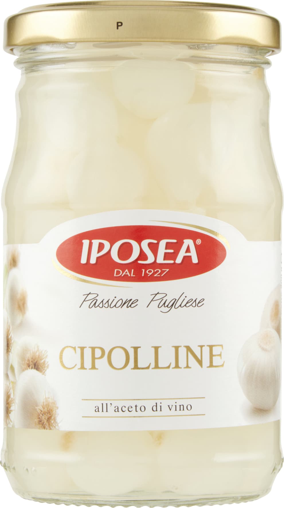 Iposea Cipolline all'aceto di vino 290 g – immagine 1
