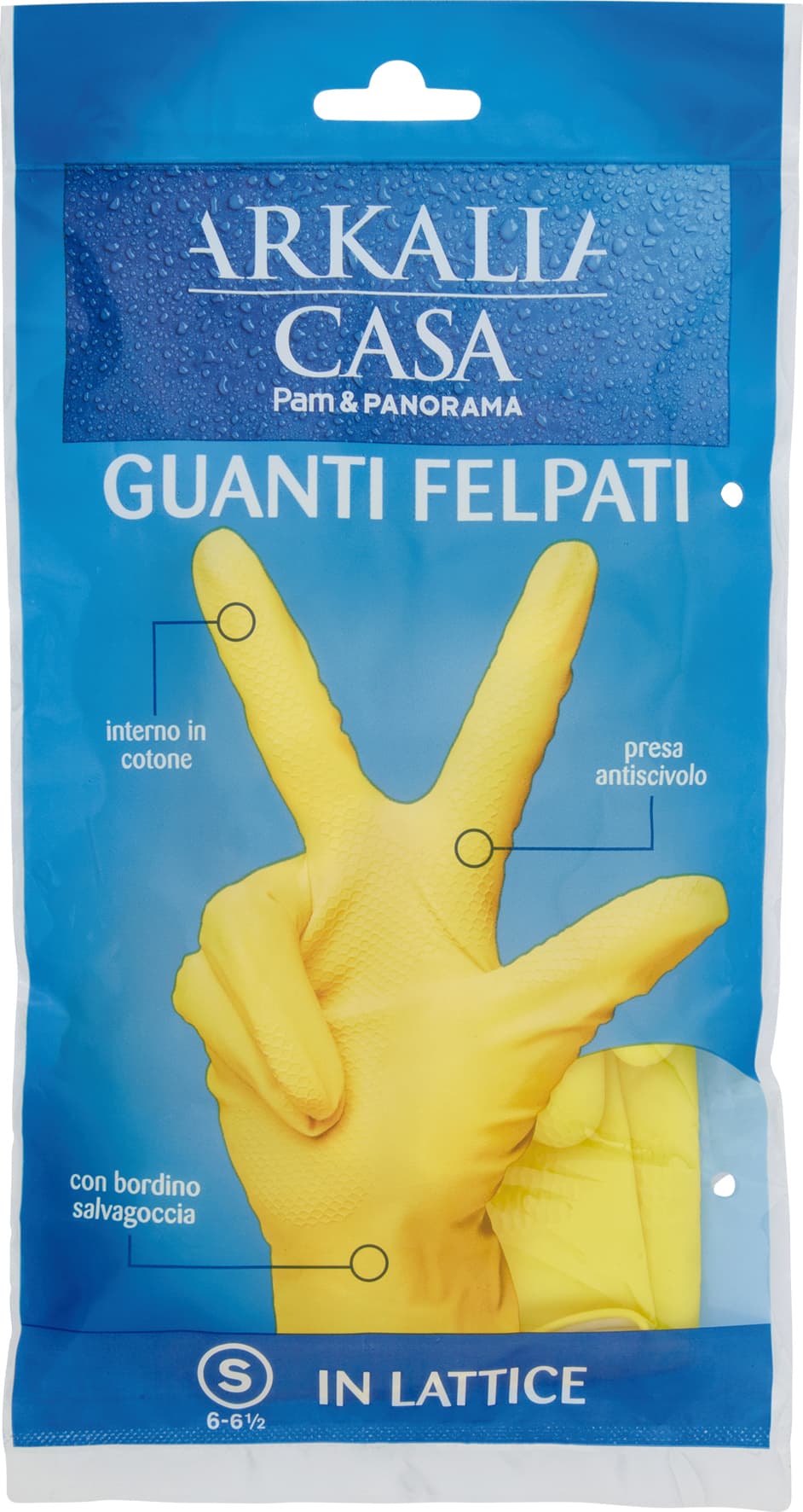 ARKALIA CASA Guanti Felpati in Lattice S - 6-6Ω 1 Paio – immagine 1