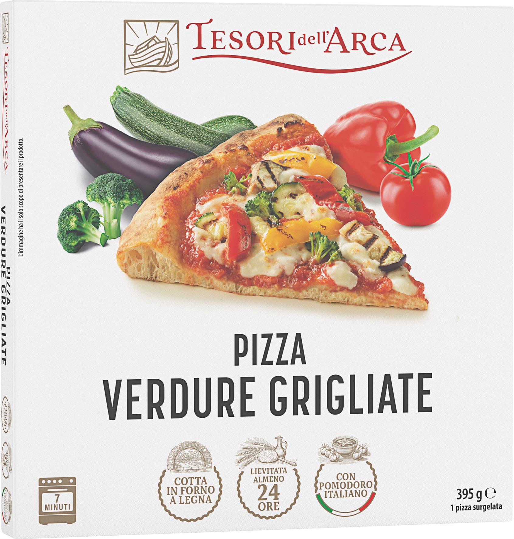Tesori dell'arca pizza verdure grigliate – immagine 1