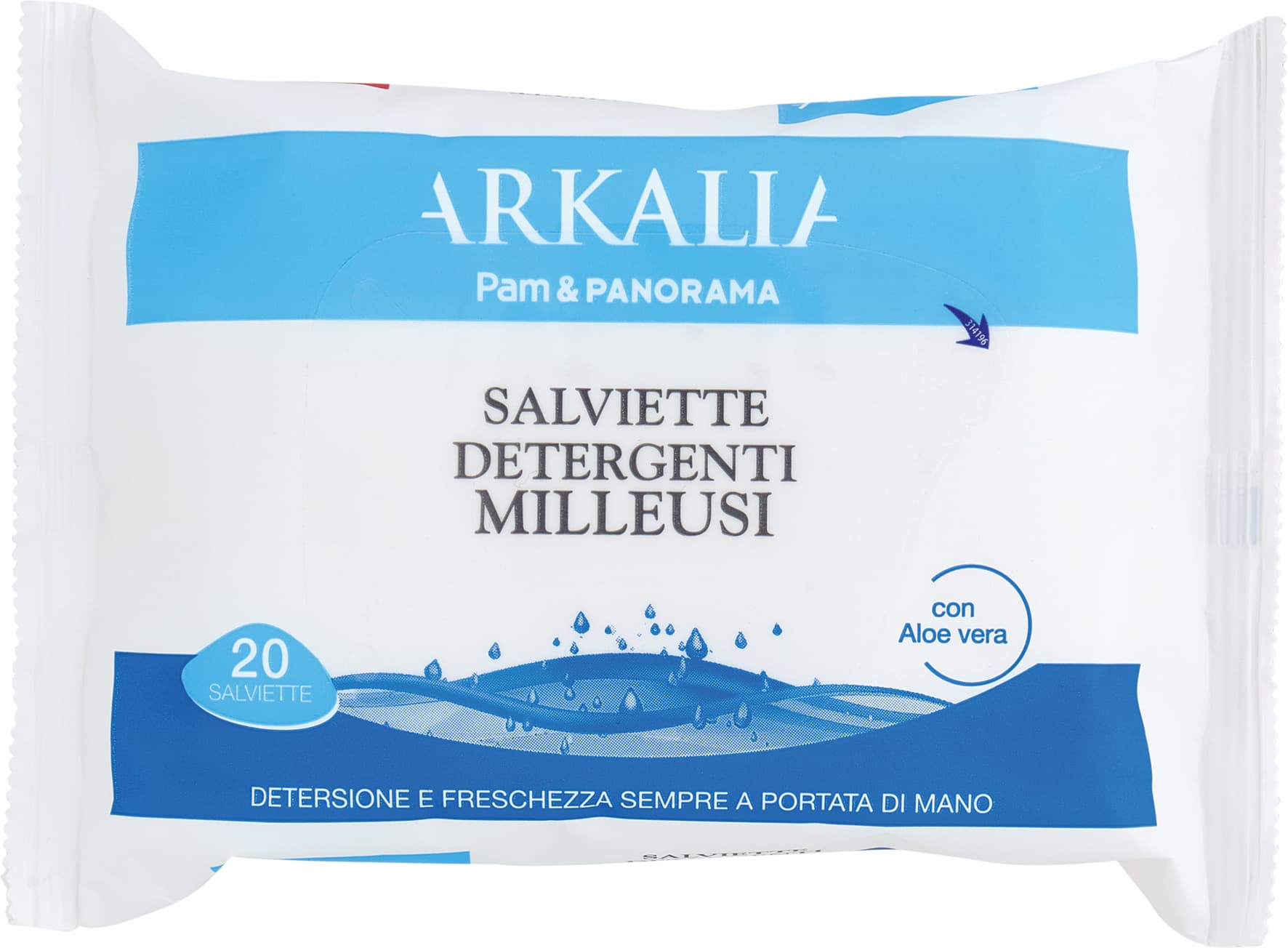 ARKALIA Salviette Detergenti Milleusi con Aloe vera 20 pz – immagine 1