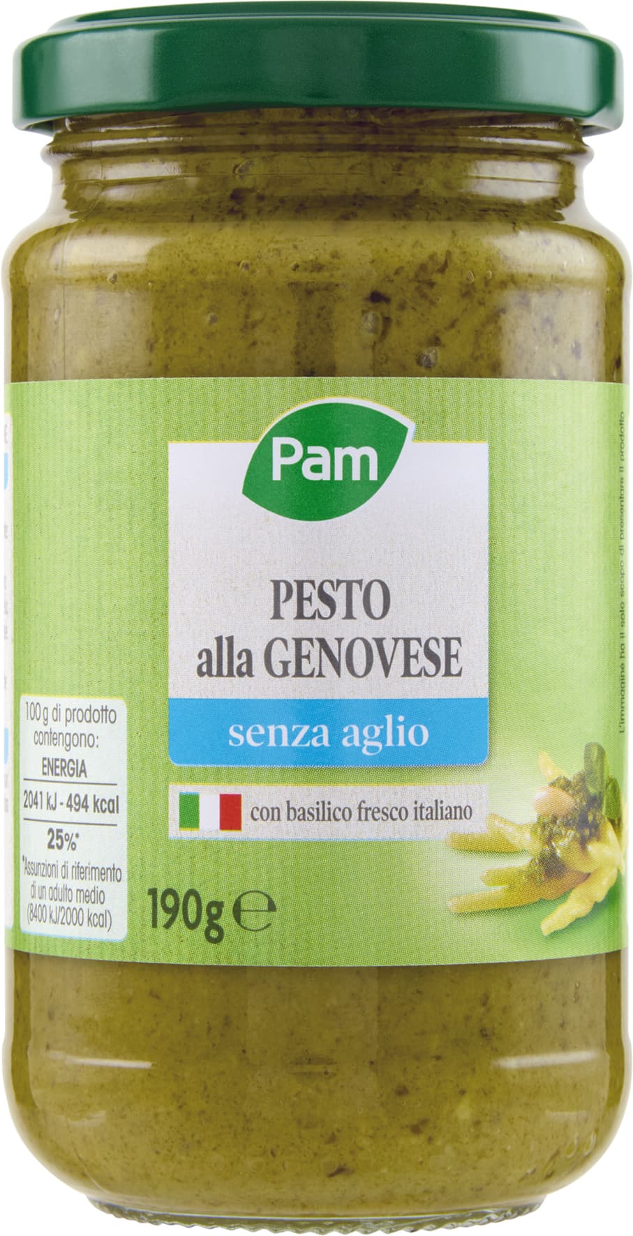 PAM Qualità per te Pesto alla Genovese senz'aglio 190 g – immagine 1