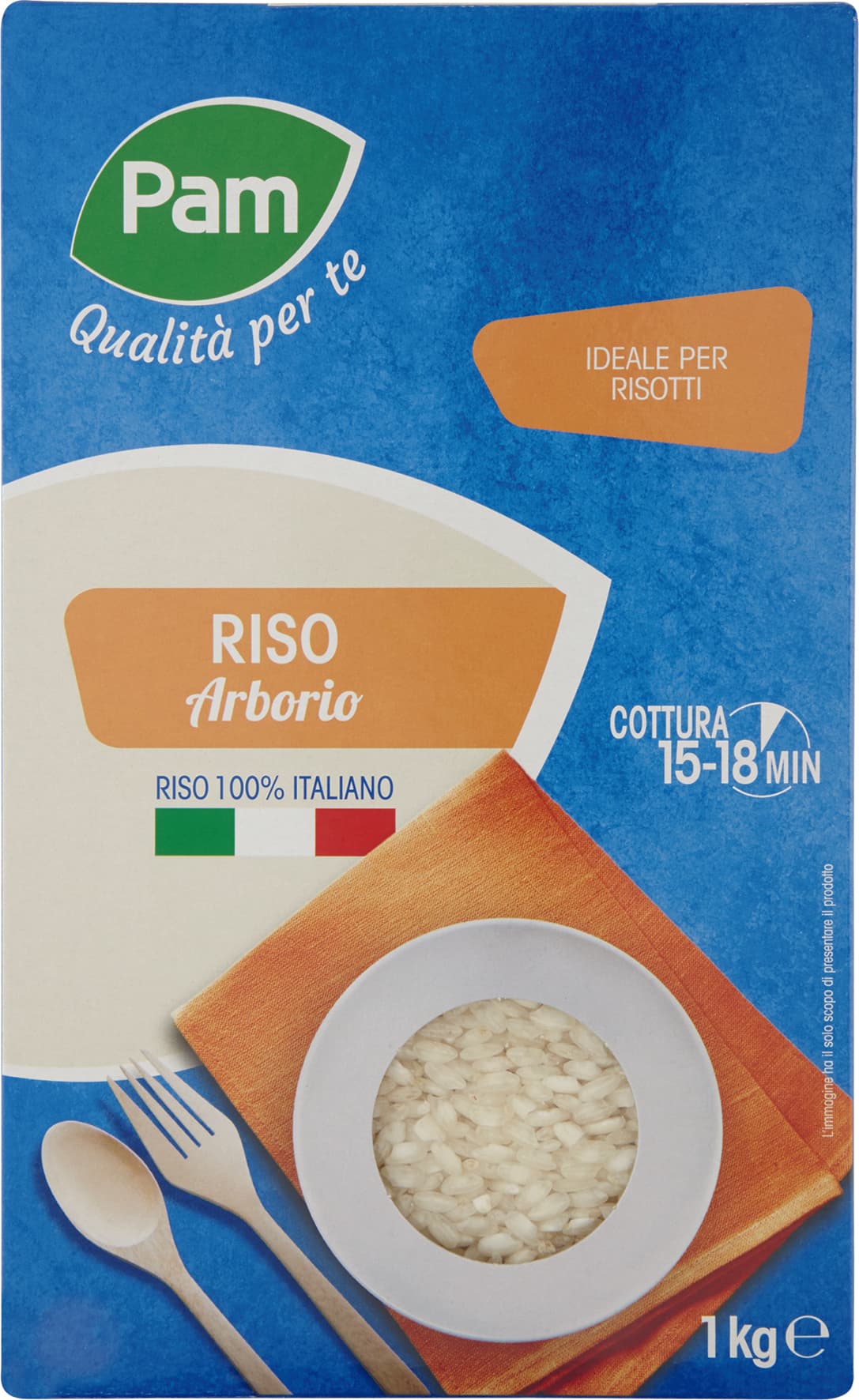 PAM Qualità per te Riso Arborio 1 kg – immagine 1