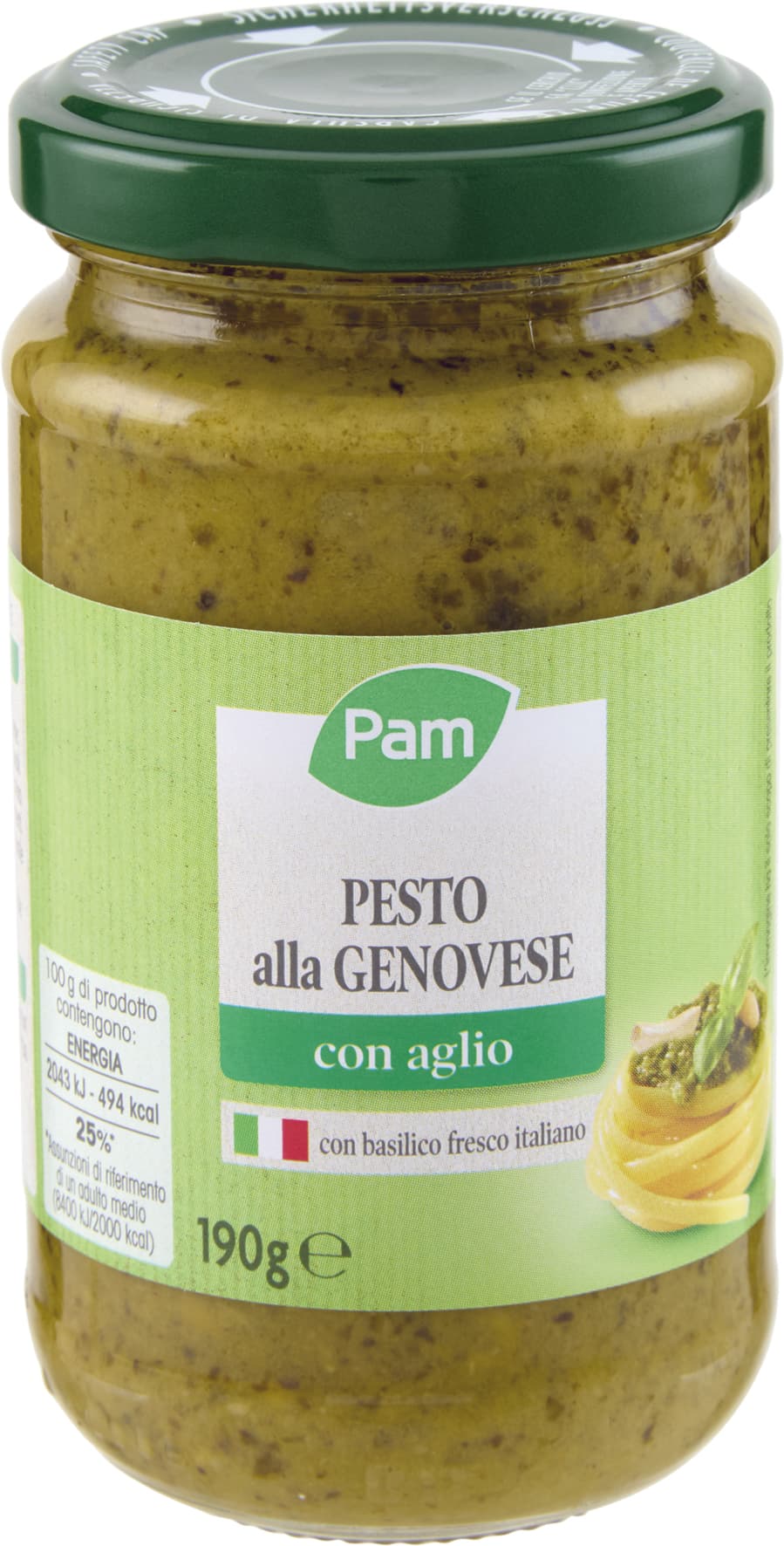 PAM Qualità per te Pesto alla Genovese 190 g – immagine 1