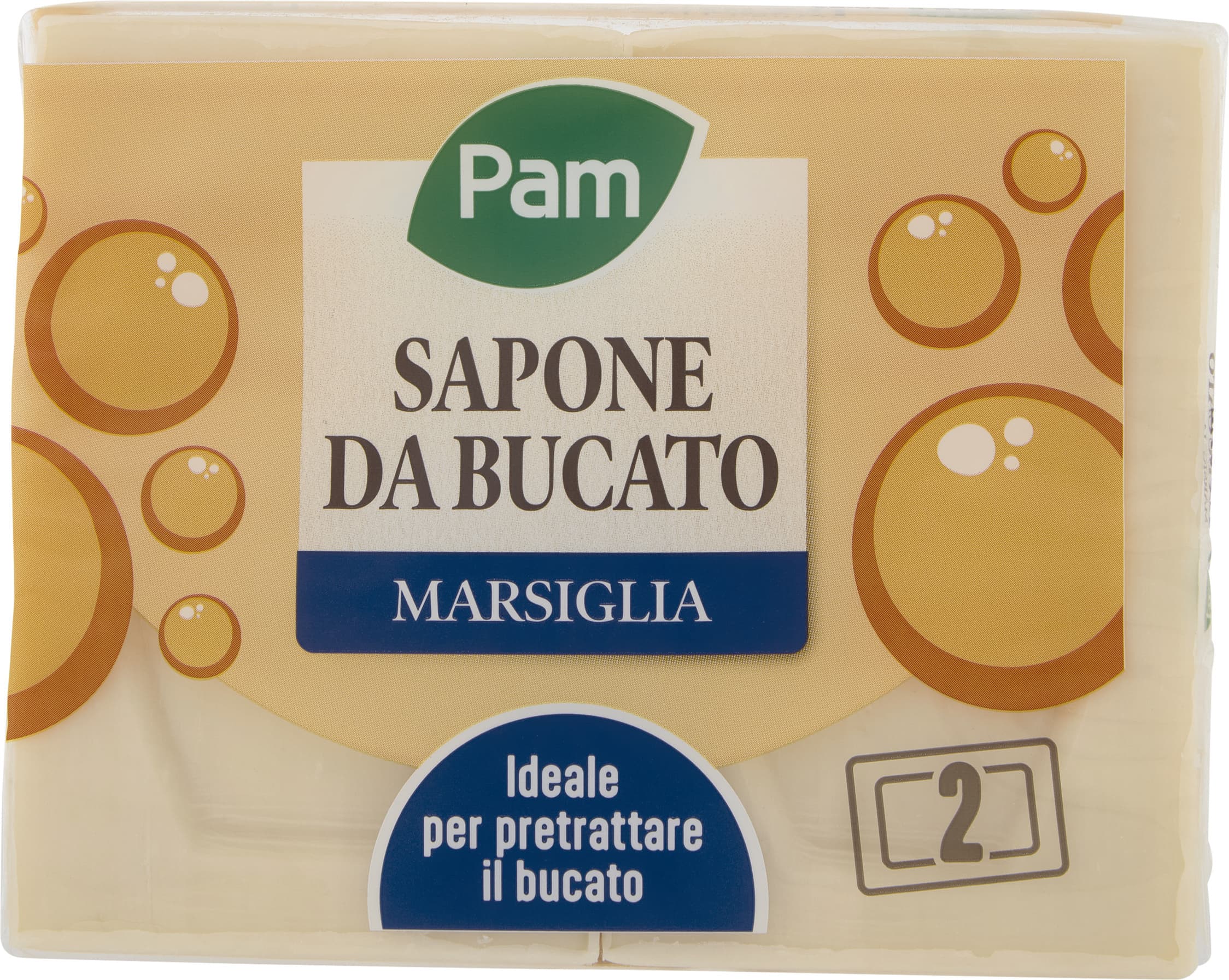 ARKALIA CASA Sapone per Bucato a Mano Marsiglia 500g (250g x 2) – immagine 1