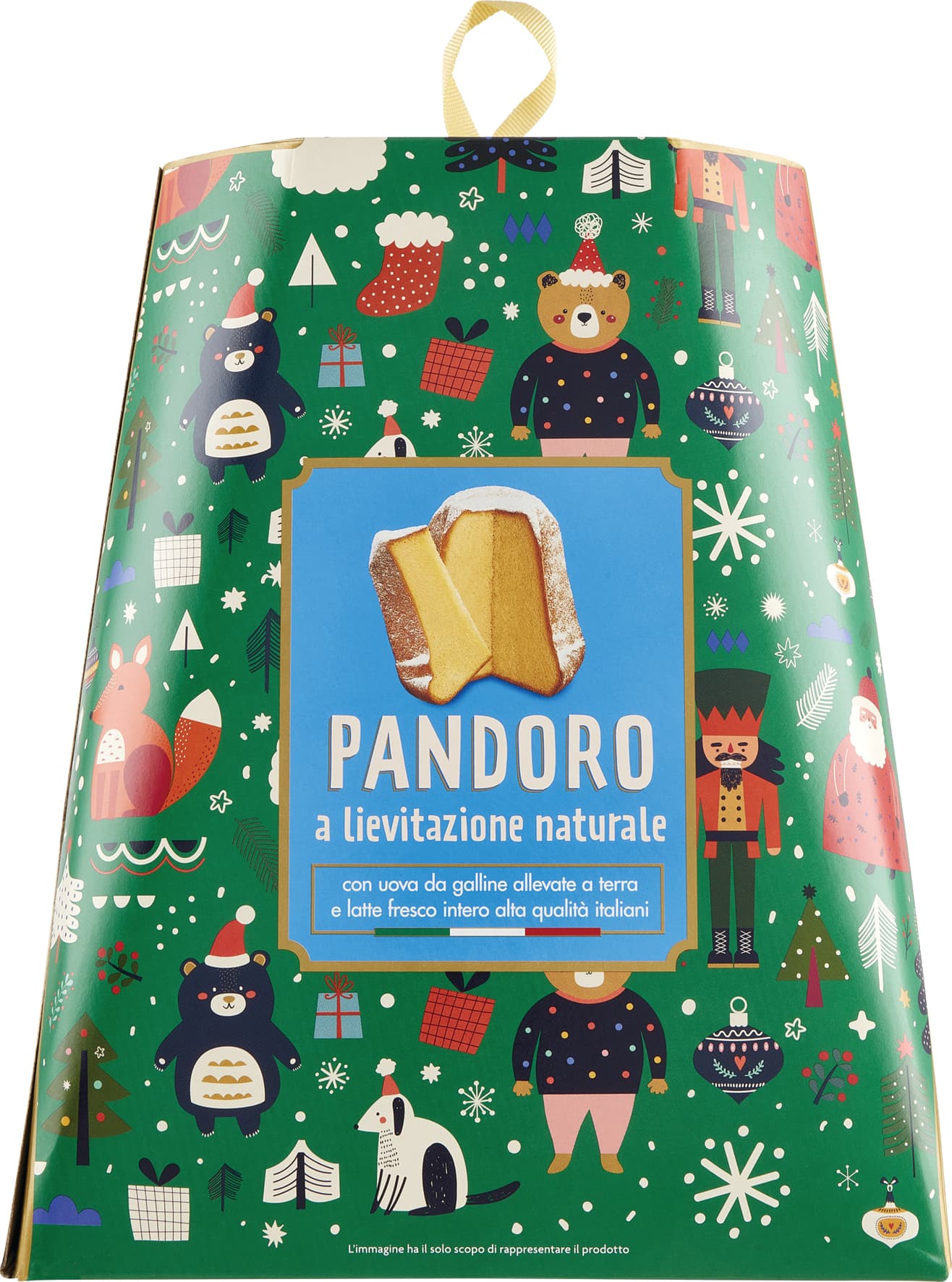 PAM PANORAMA Pandoro a lievitazione naturale – immagine 1