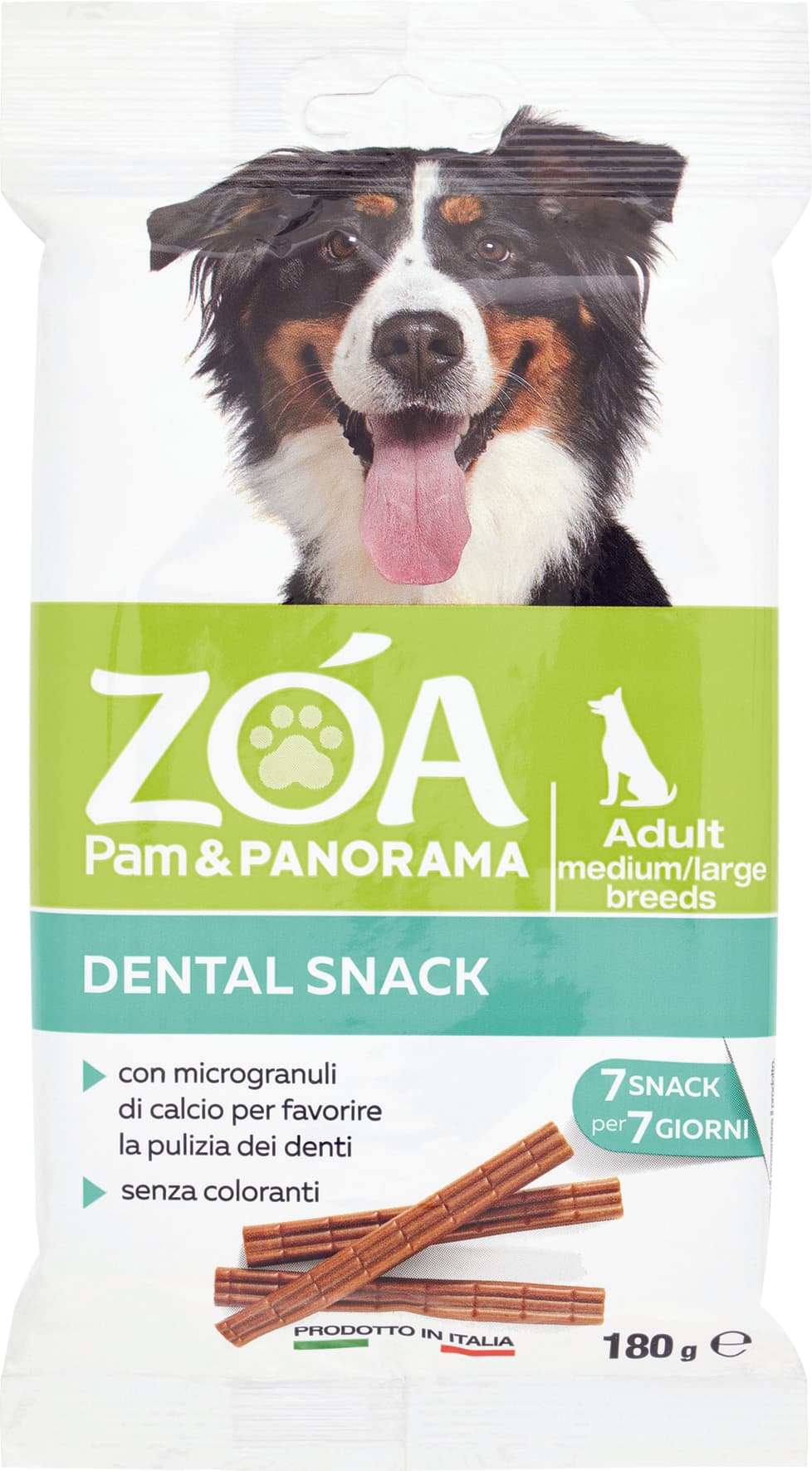 Giuntini Crancy DentalSnack per cani di media e grande taglia x7 180 g – immagine 1