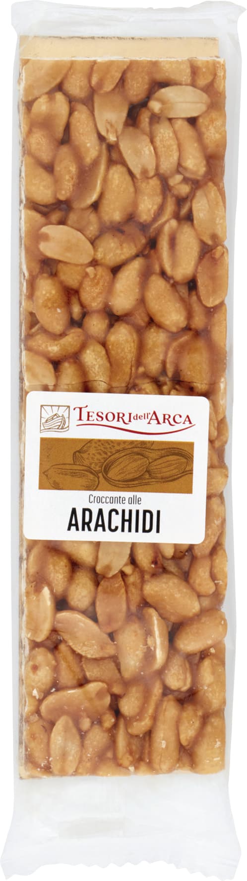 TESORI DELL'ARCA Croccante alle Arachidi 100 g – immagine 1