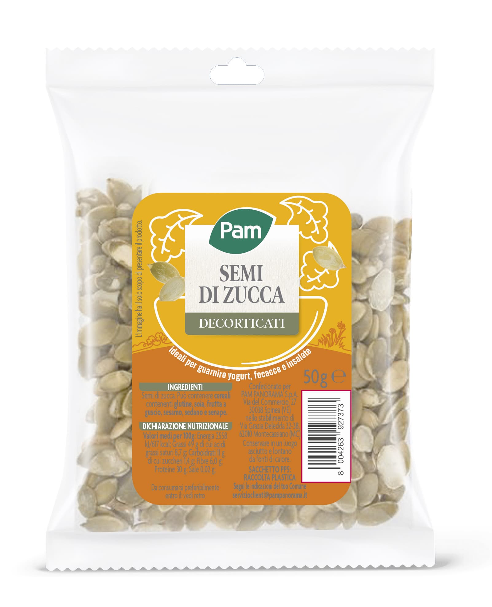 PAM semi di zucca dec. – immagine 1
