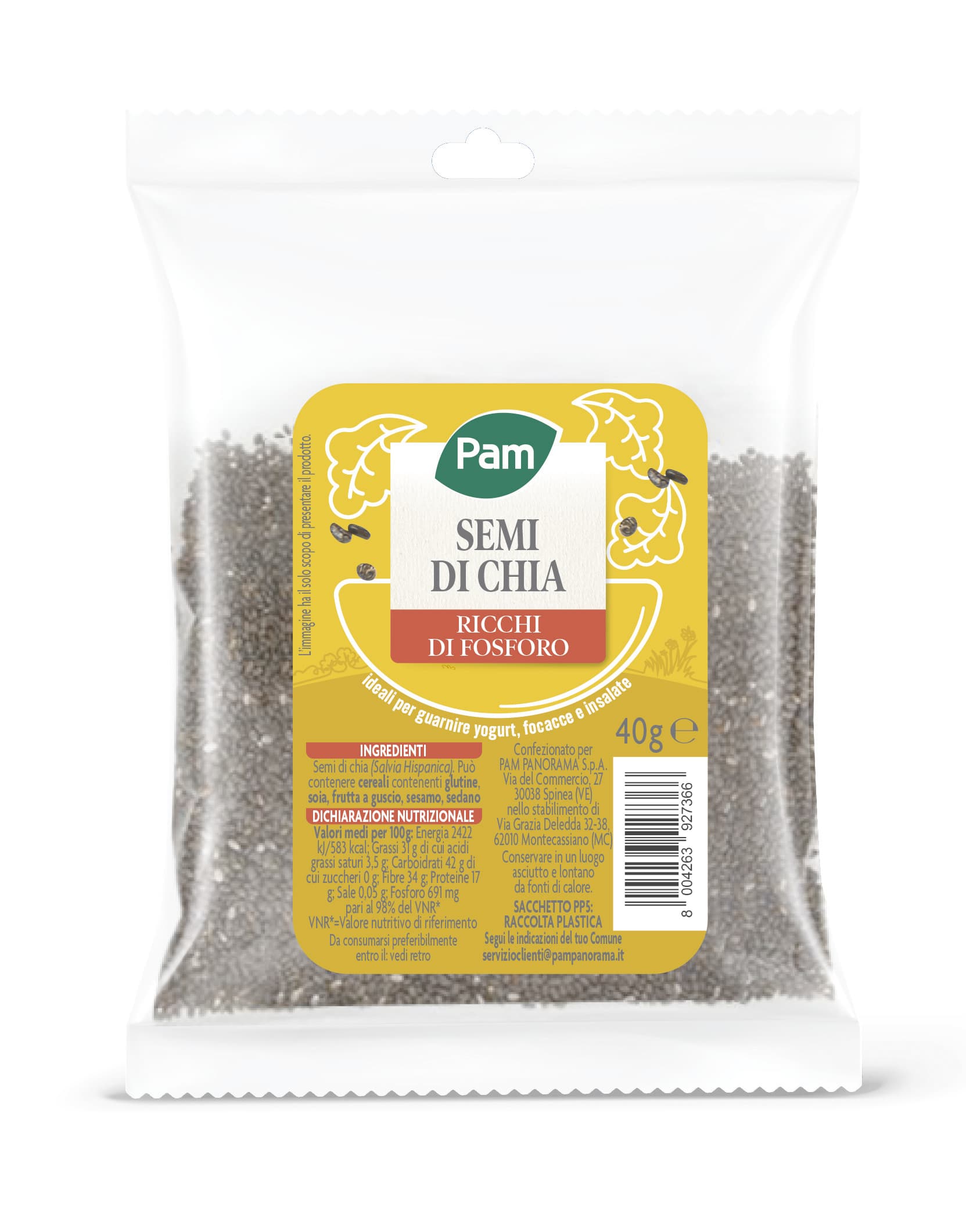 PAM semi di chia – immagine 1