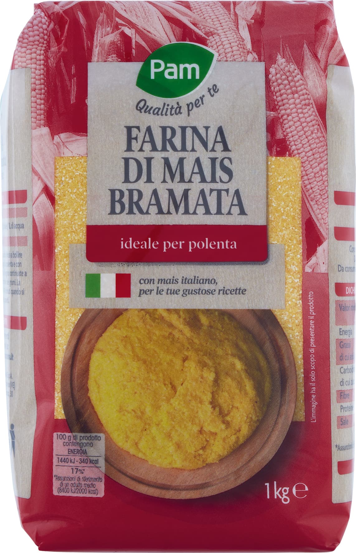 PAM PANORAMA Farina di Mais Bramata 1 kg – immagine 1