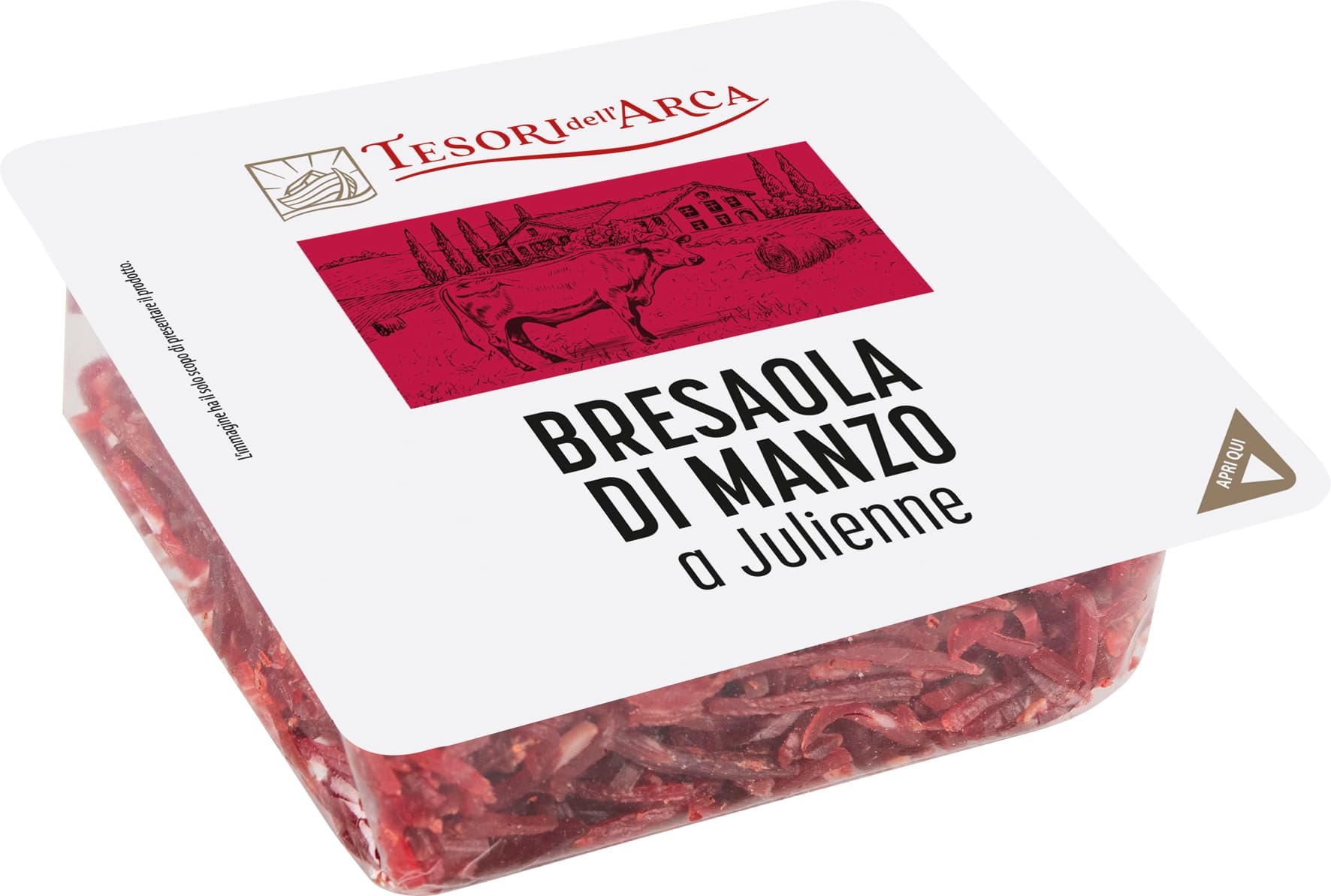 Bresaola di manzo a julienne Tesori dell’Arca 80 g – immagine 1