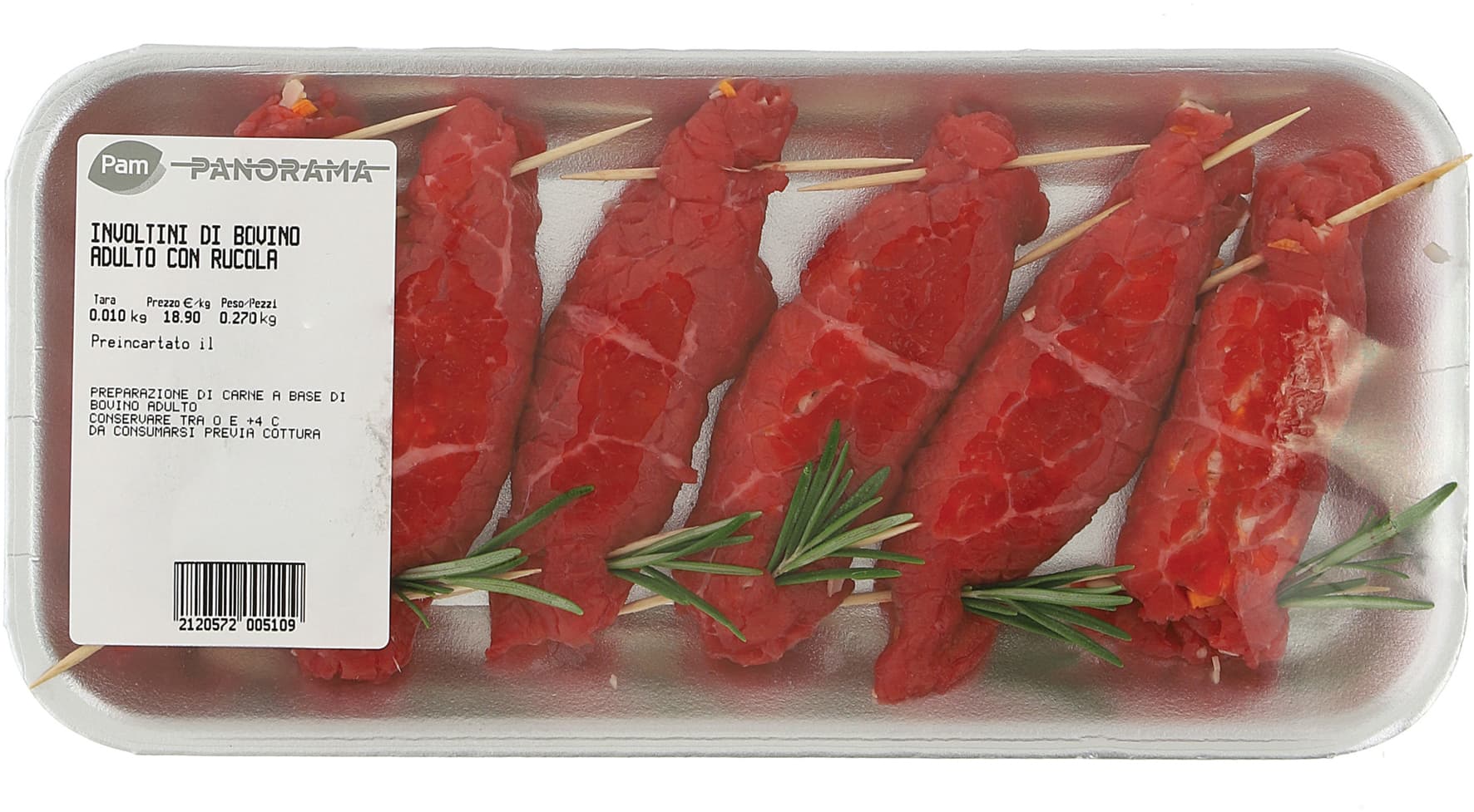 Involtini di bovino adulto alla romana – immagine 1