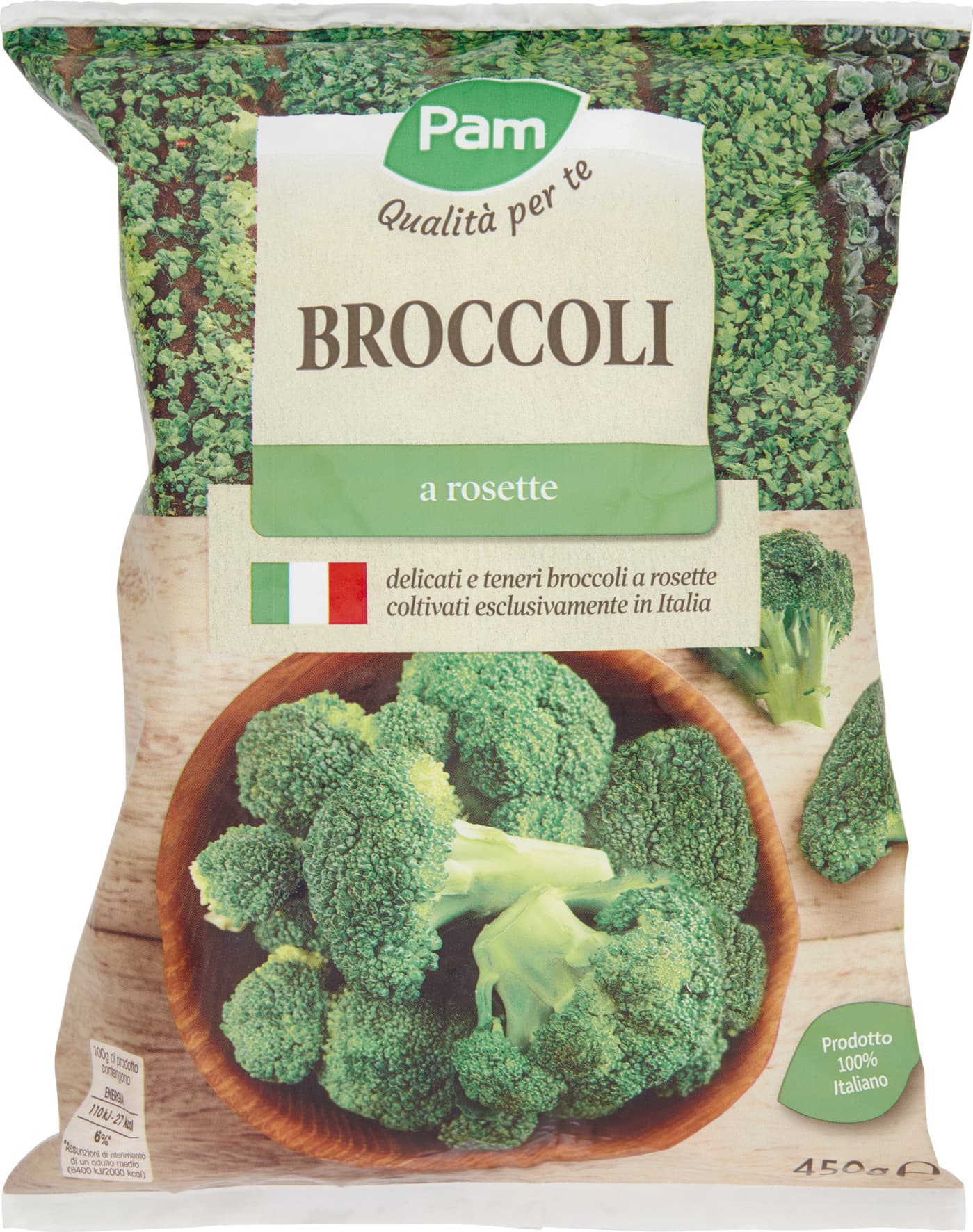 PAM PANORAMA Broccoli surgelati 450 g – immagine 1