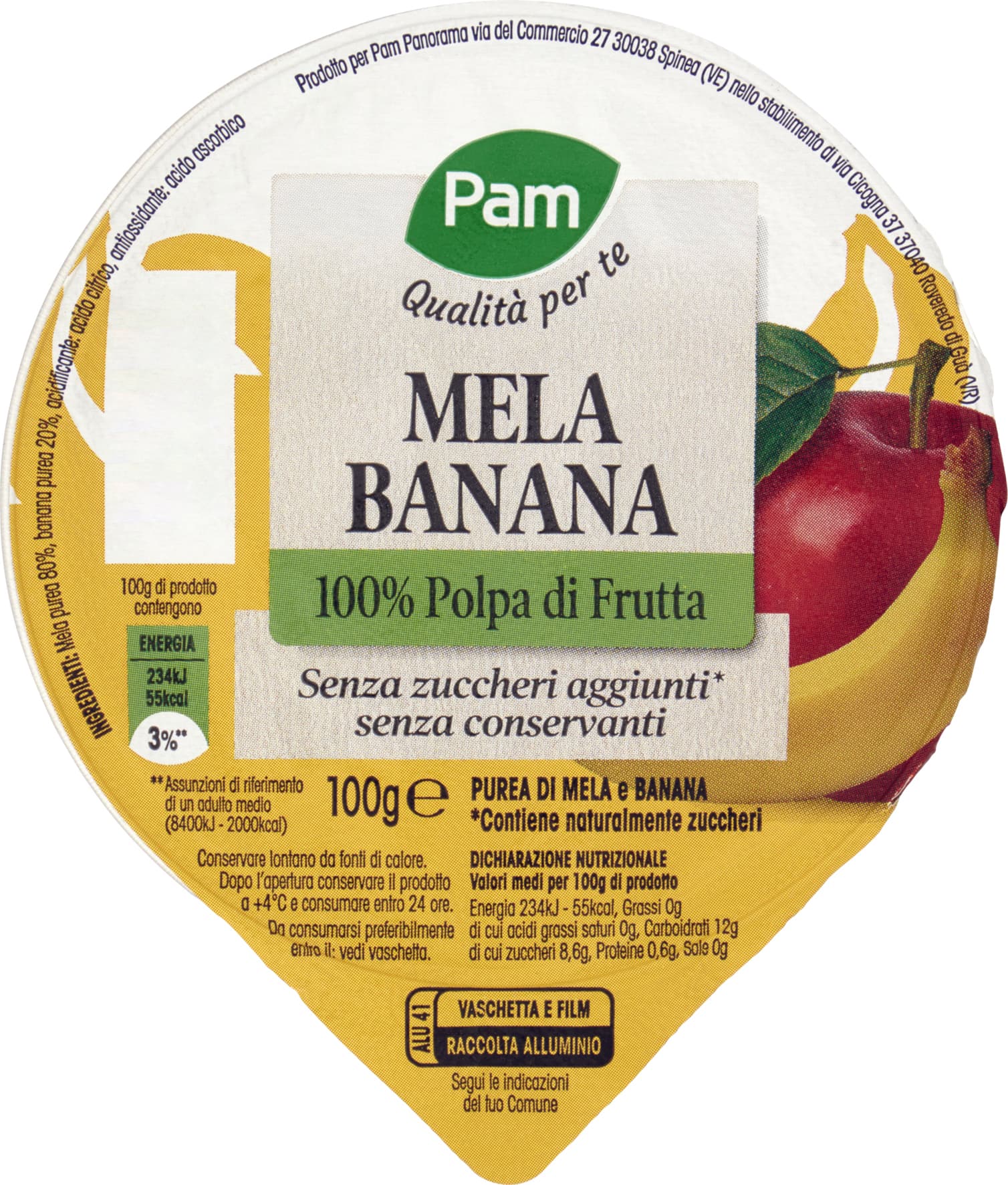 PAM Qualità per te Mela Banana 100 g – immagine 1