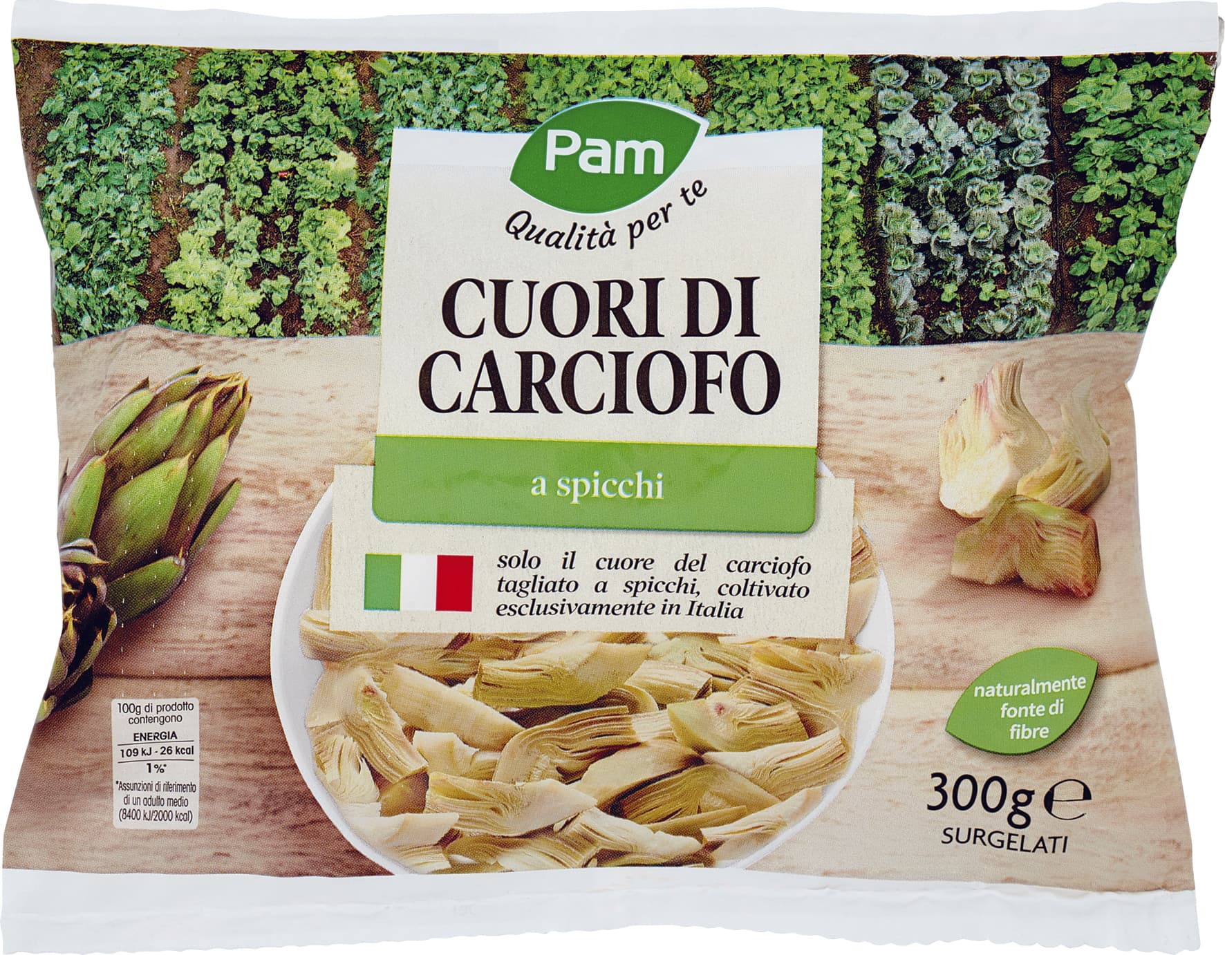 PAM PANORAMA Carciofi a Spicchi surgelati 300 g – immagine 1