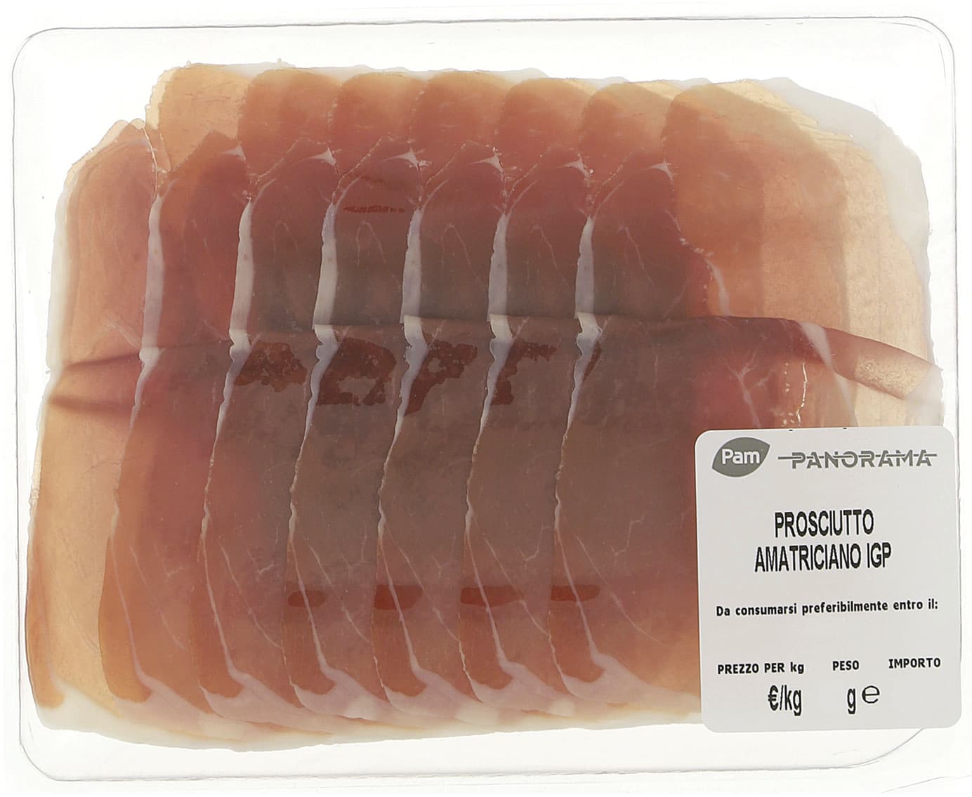 PAM PANORAMA Prosciutto Amatriciano IGP 100 g – immagine 1