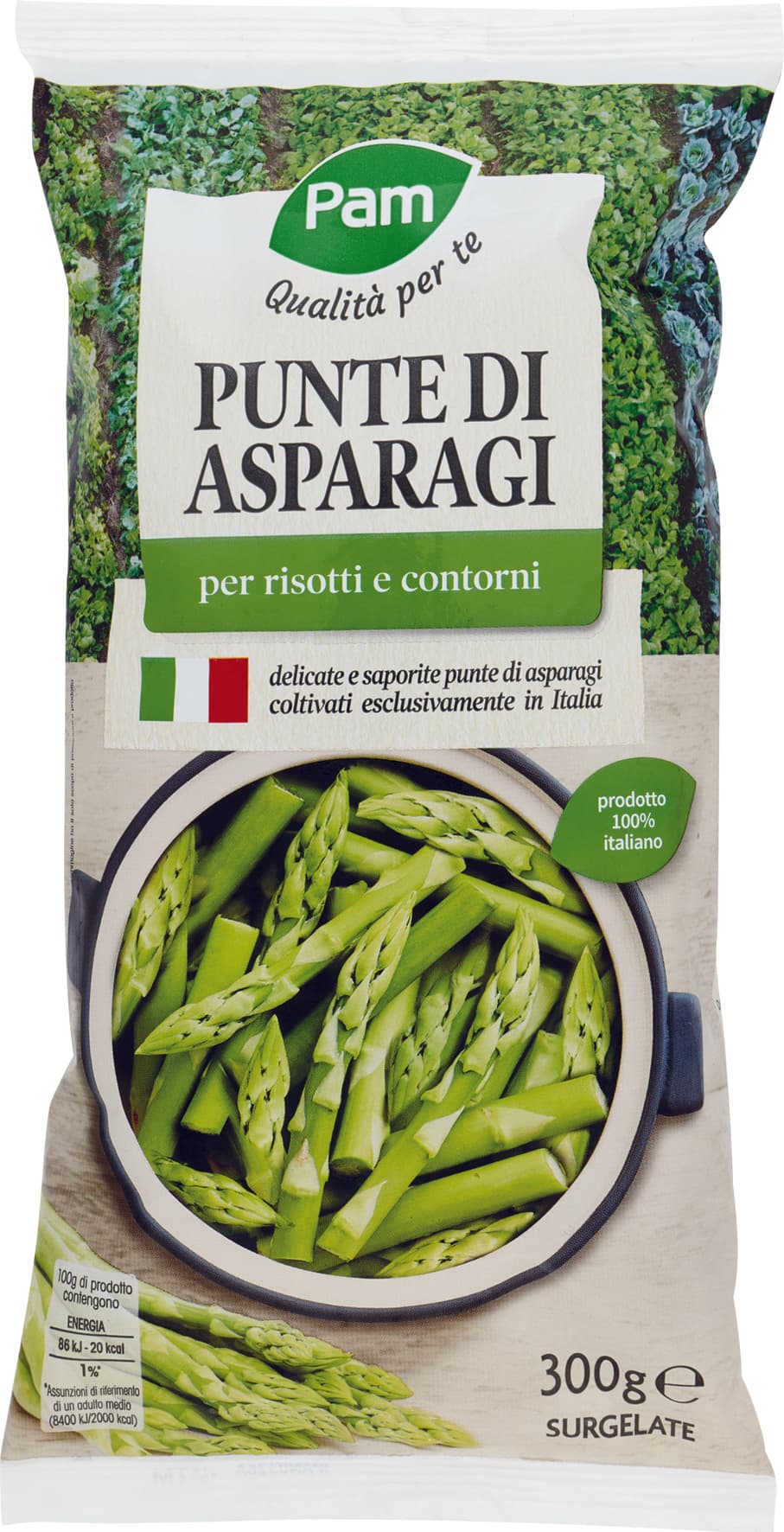 PAM PANORAMA Punte di Asparagi surgelate 300 g – immagine 1