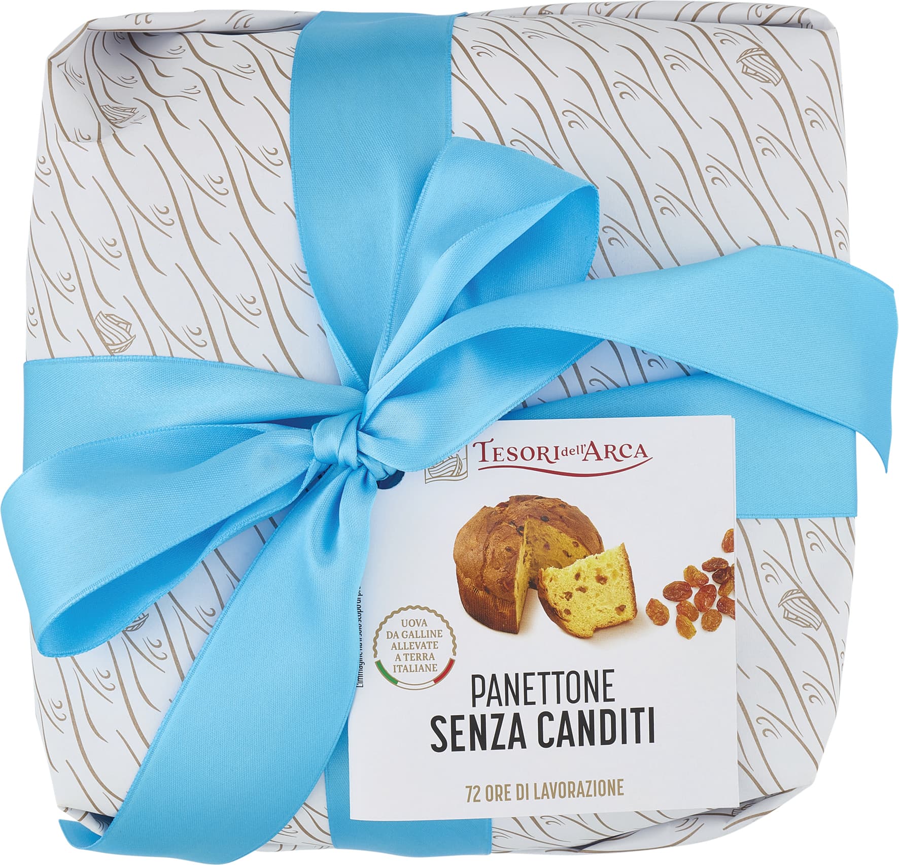 I TESORI Panettone Senza Canditi 1000 g – immagine 1
