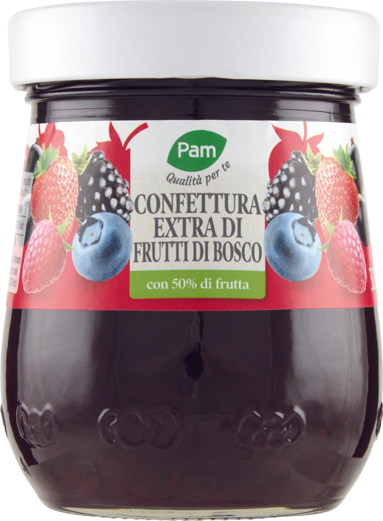 PAM Qualità per te Confettura Extra di frutti di bosco 320 g – immagine 1